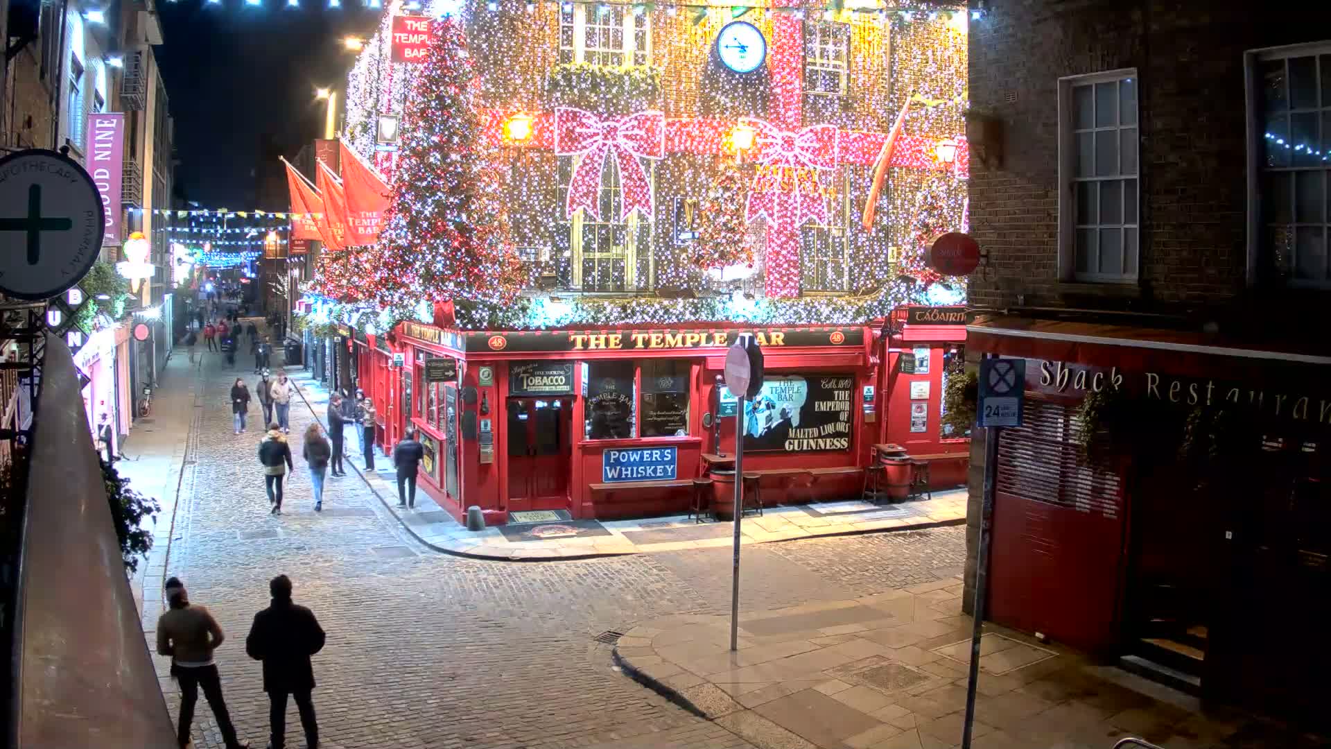 South Dublin , 45 Temple Bar Street Live Cam - Dublin,Eastern and Midland, Leinster, Ireland 