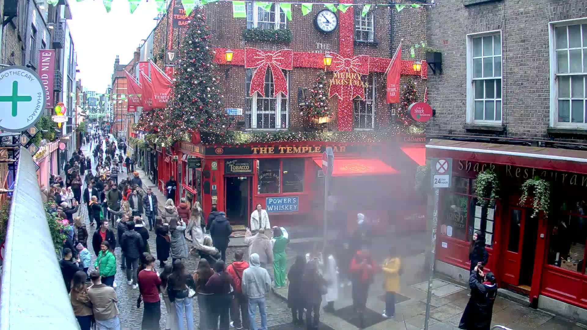 South Dublin , 45 Temple Bar Street Live Cam - Dublin,Eastern and Midland, Leinster, Ireland 