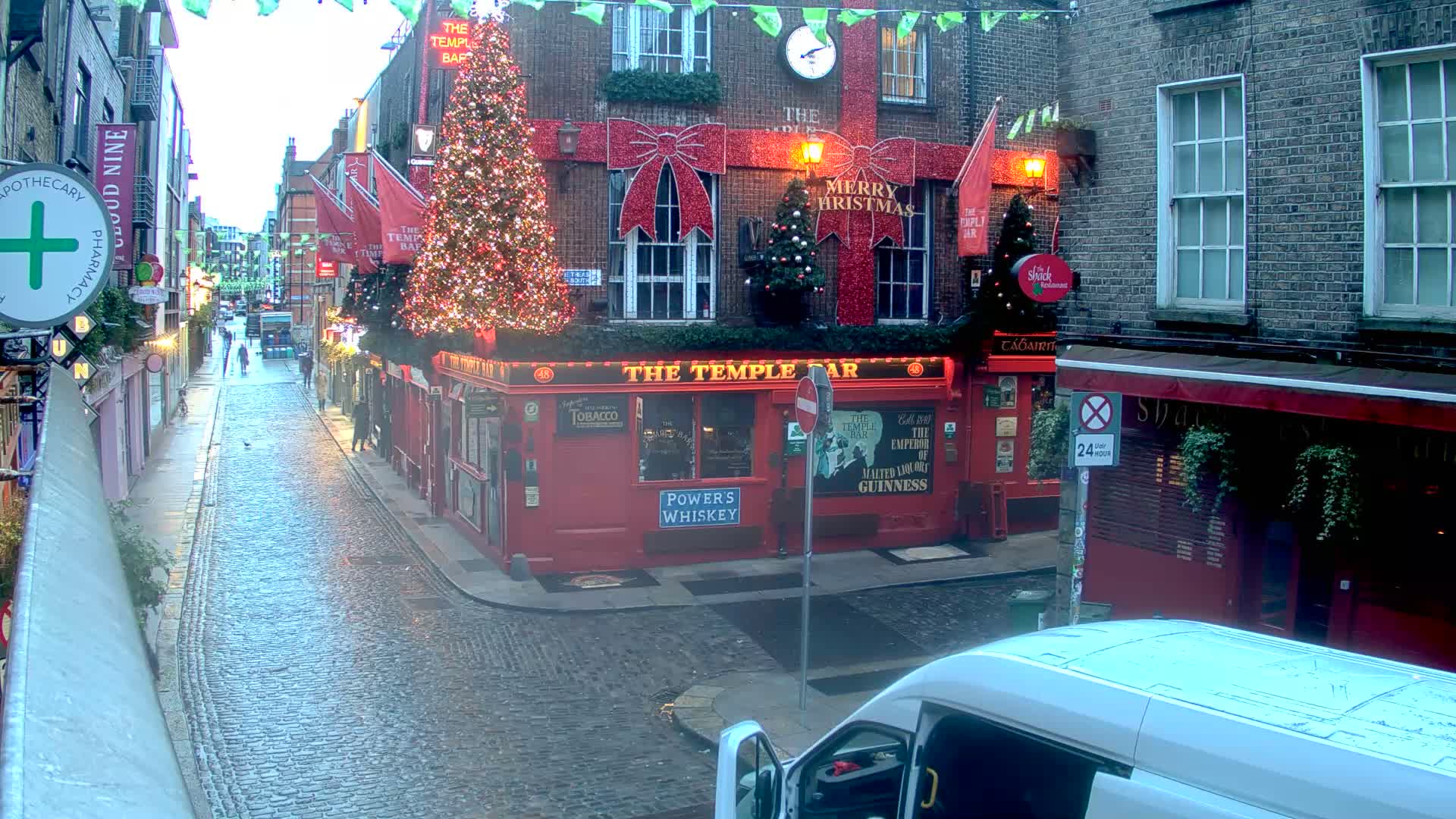 South Dublin , 45 Temple Bar Street Live Cam - Dublin,Eastern and Midland, Leinster, Ireland 