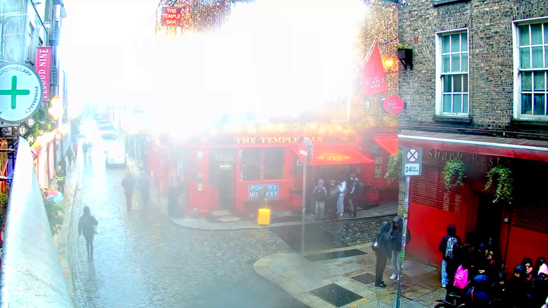 South Dublin , 45 Temple Bar Street Live Cam - Dublin,Eastern and Midland, Leinster, Ireland 