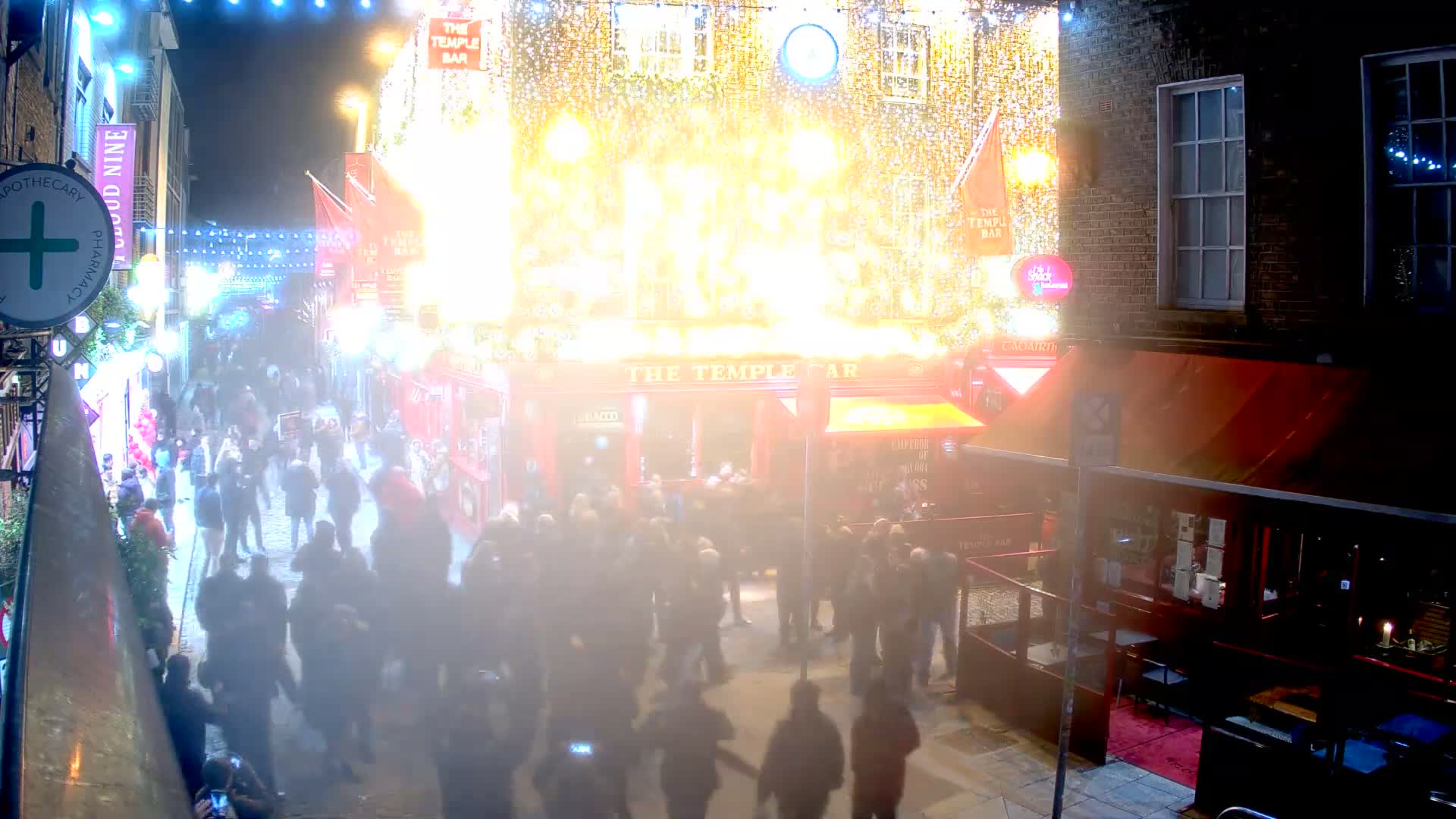 South Dublin , 45 Temple Bar Street Live Cam - Dublin,Eastern and Midland, Leinster, Ireland 