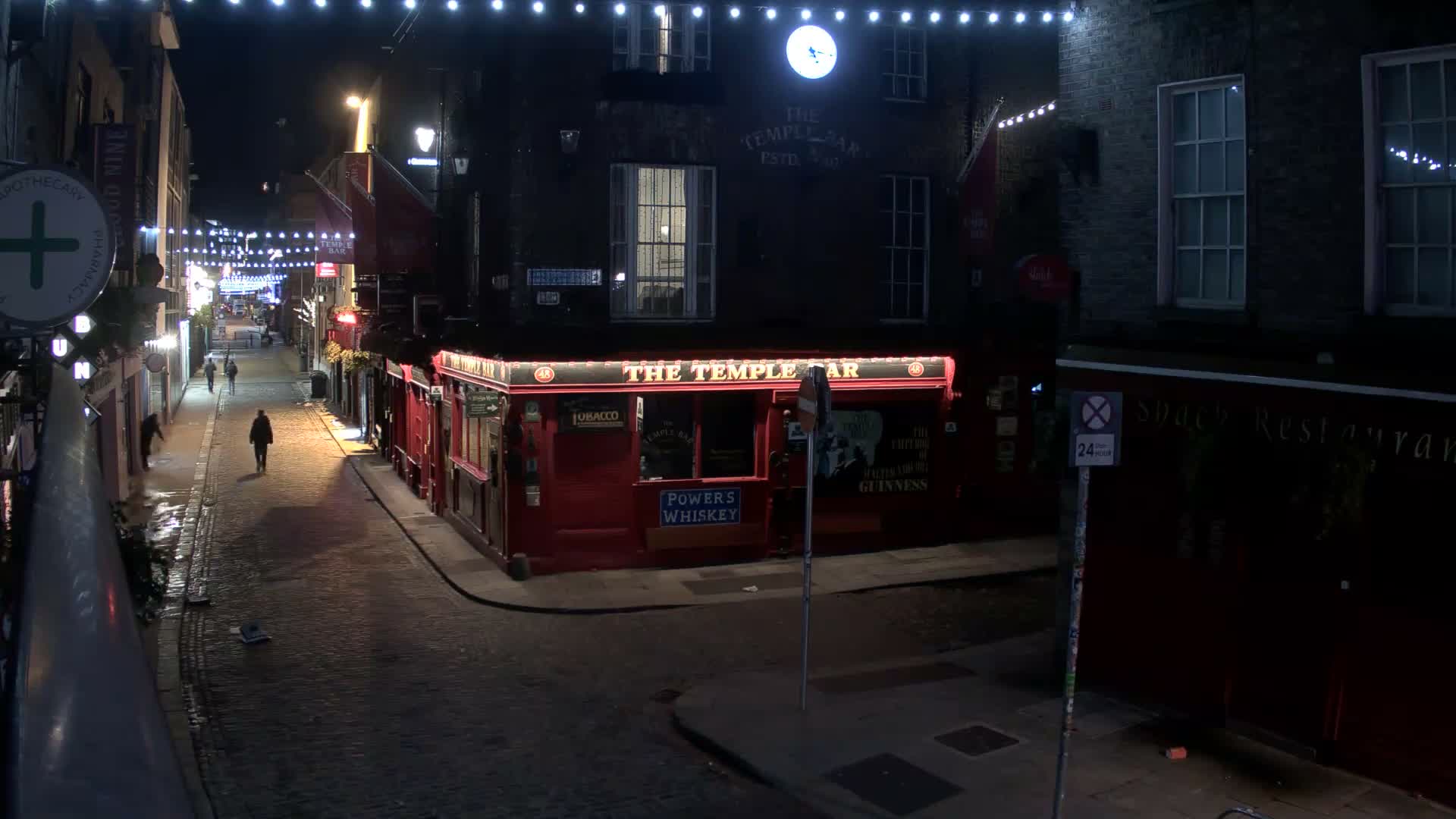 South Dublin , 45 Temple Bar Street Live Cam - Dublin,Eastern and Midland, Leinster, Ireland 