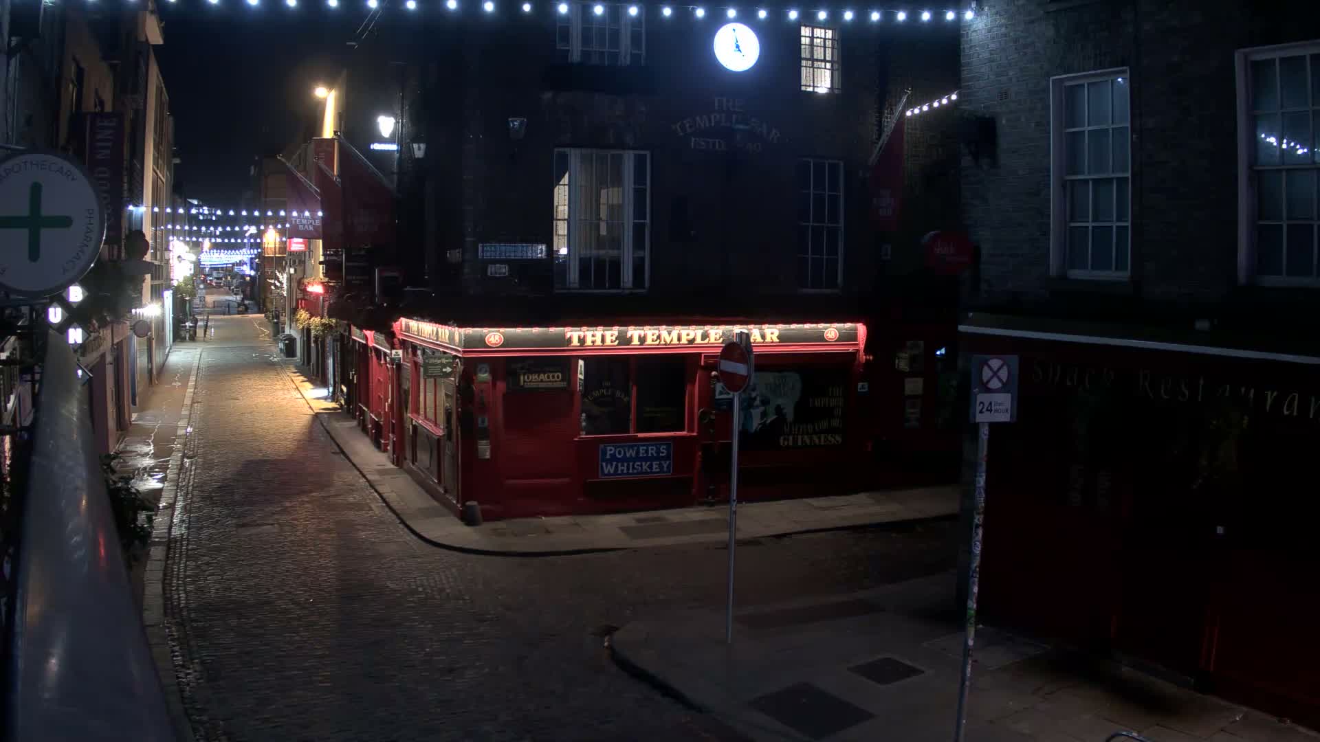 South Dublin , 45 Temple Bar Street Live Cam - Dublin,Eastern and Midland, Leinster, Ireland 