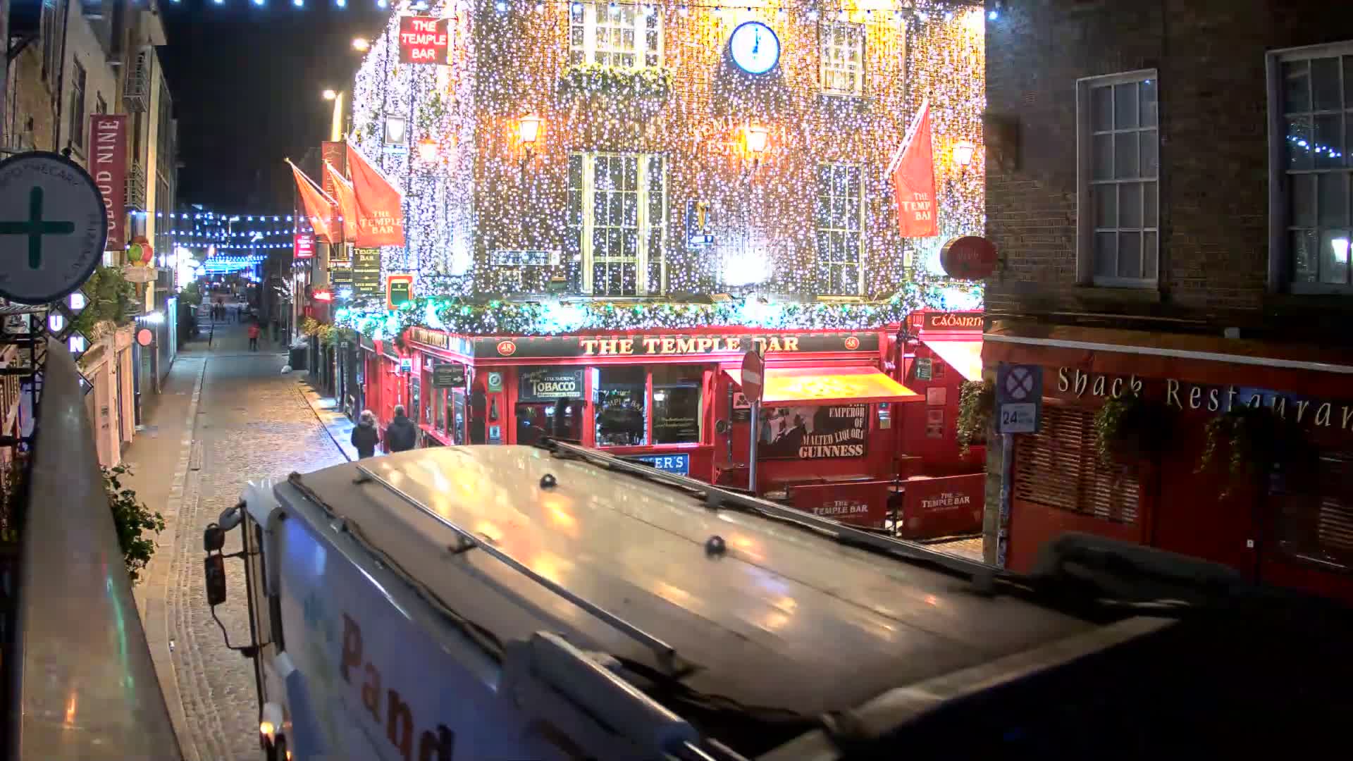 South Dublin , 45 Temple Bar Street Live Cam - Dublin,Eastern and Midland, Leinster, Ireland 