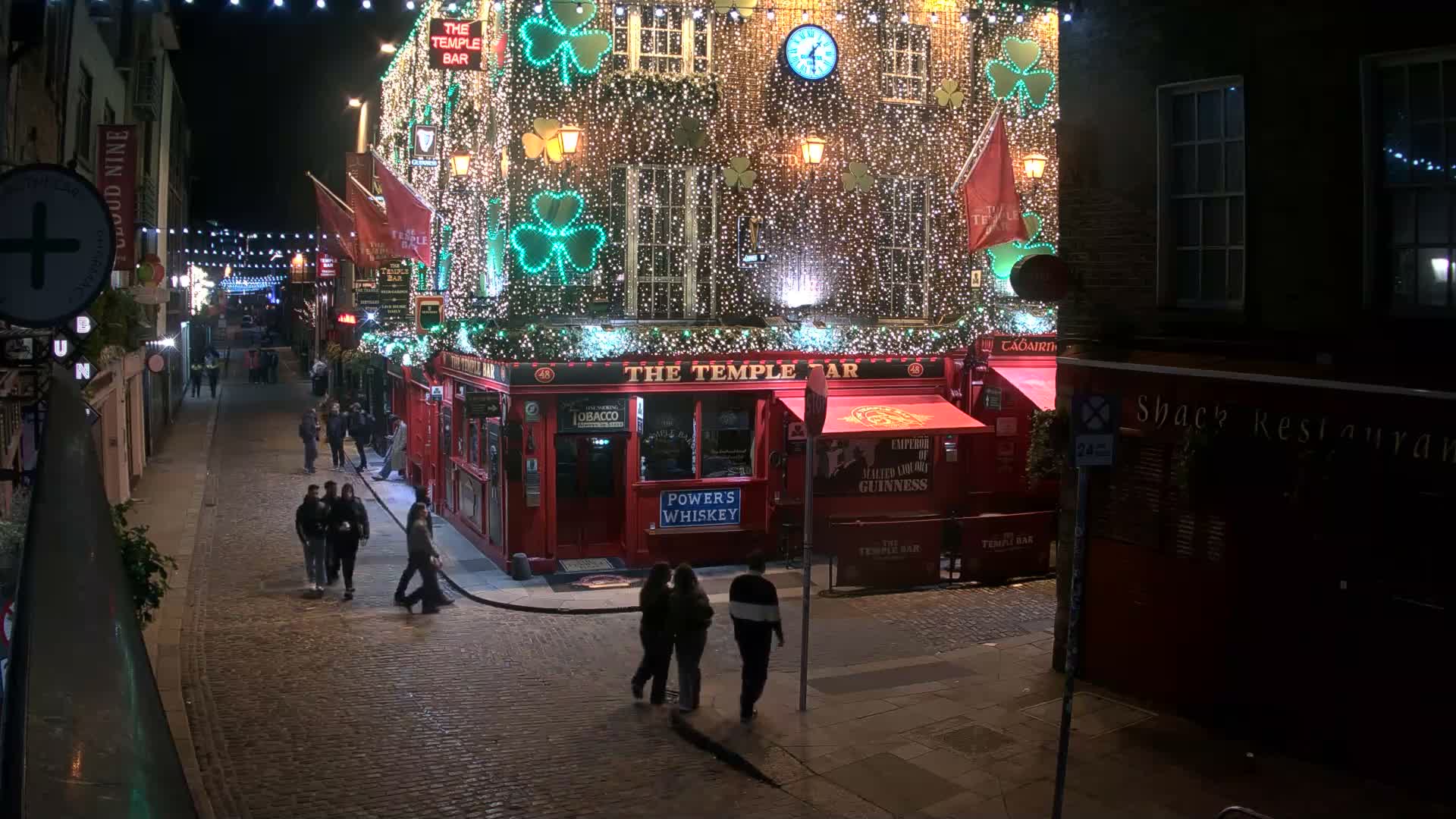 South Dublin , 45 Temple Bar Street Live Cam - Dublin,Eastern and Midland, Leinster, Ireland 