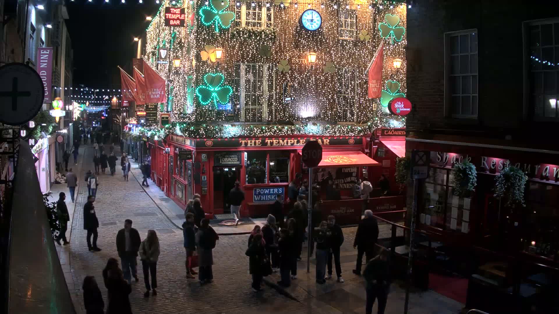 South Dublin , 45 Temple Bar Street Live Cam - Dublin,Eastern and Midland, Leinster, Ireland 