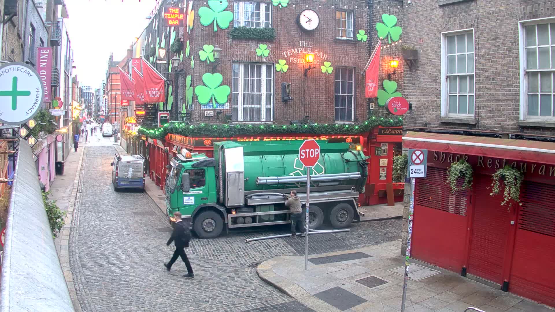 South Dublin , 45 Temple Bar Street Live Cam - Dublin,Eastern and Midland, Leinster, Ireland 