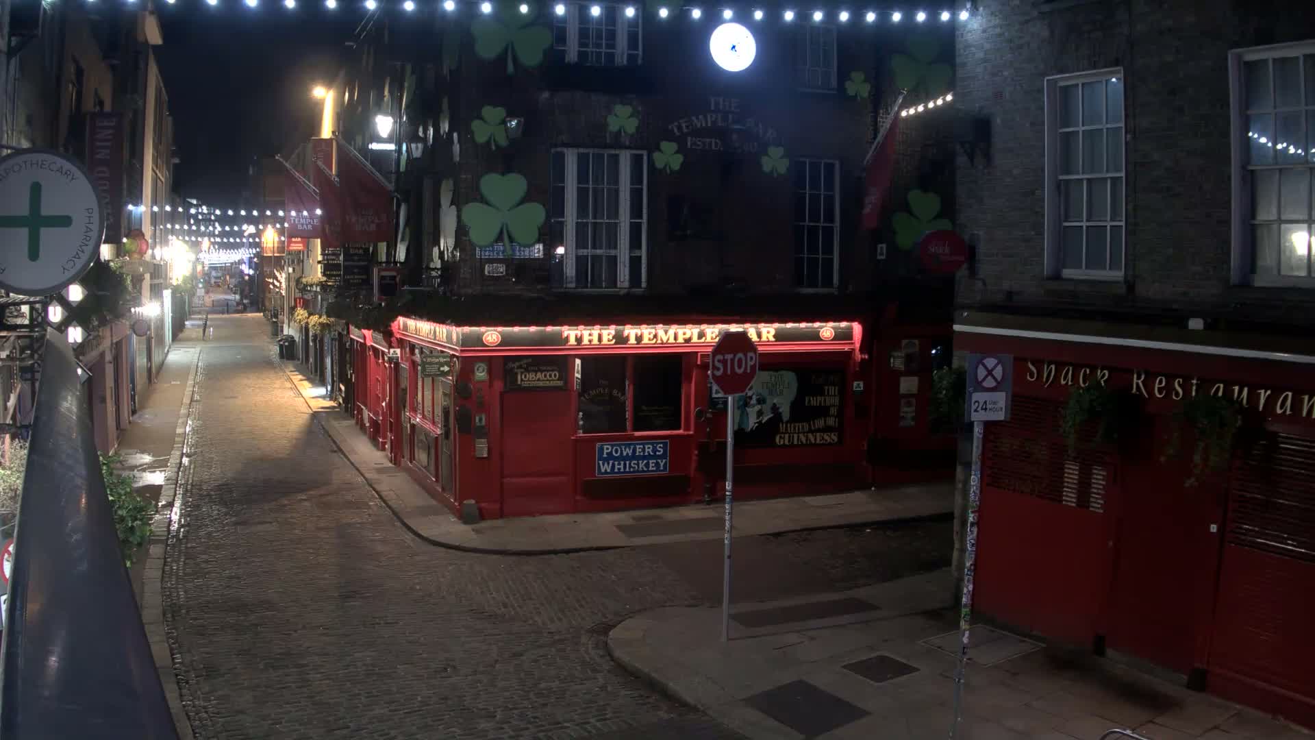 South Dublin , 45 Temple Bar Street Live Cam - Dublin,Eastern and Midland, Leinster, Ireland 