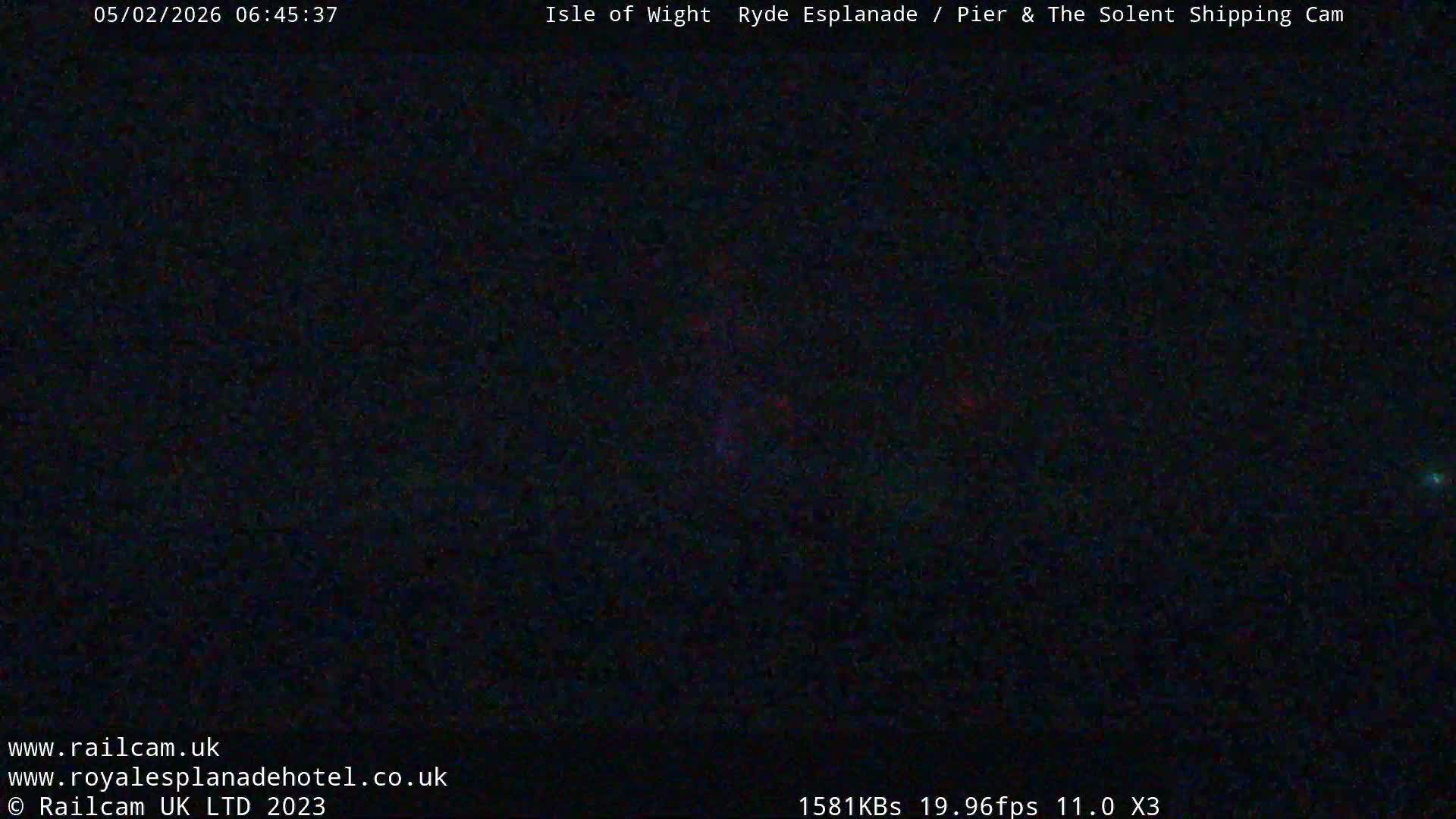 Ryde Pier & Beach Live Cam -Isle Of Wight, South East, England, United Kingdom