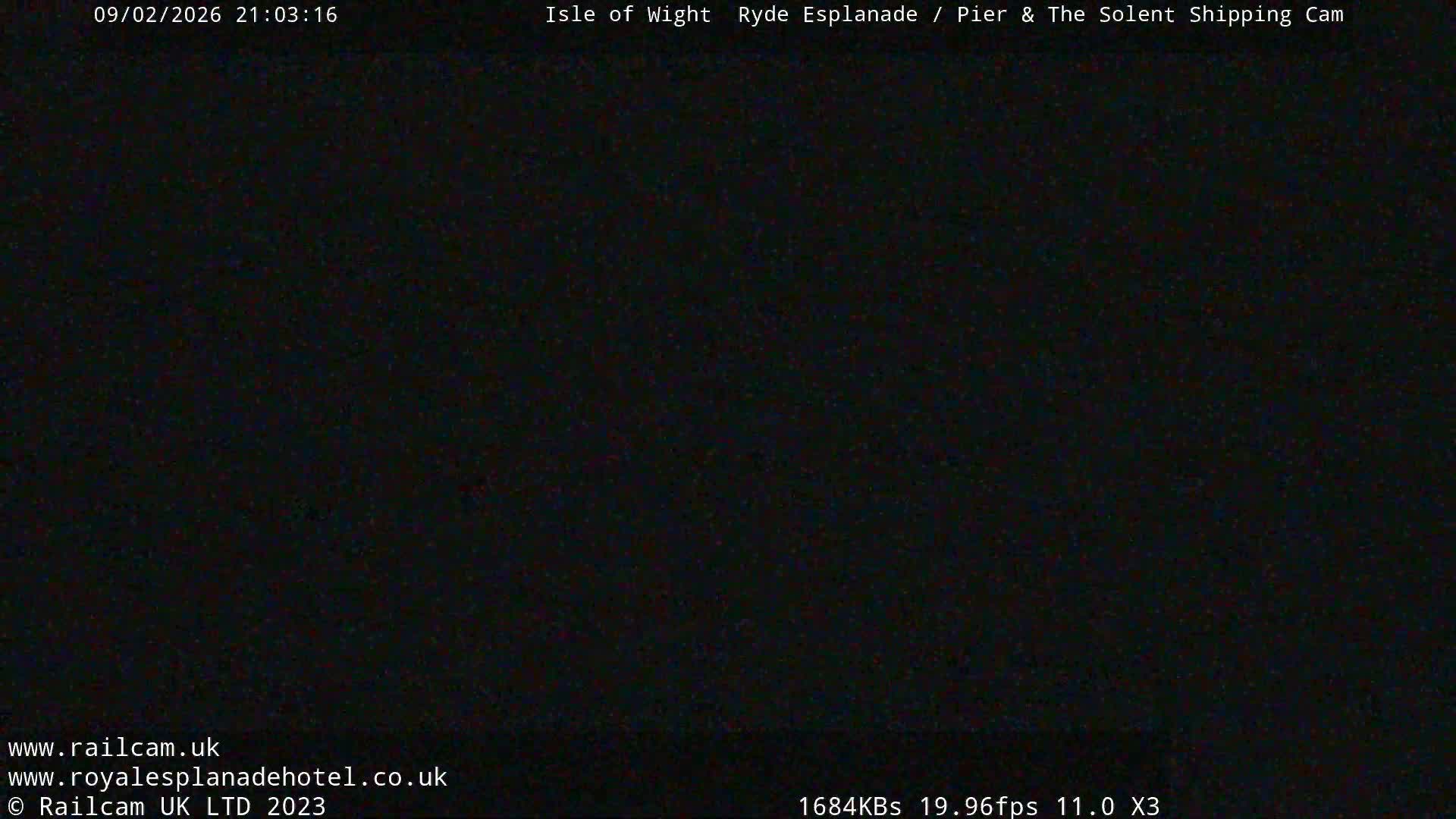 Ryde Pier & Beach Live Cam -Isle Of Wight, South East, England, United Kingdom