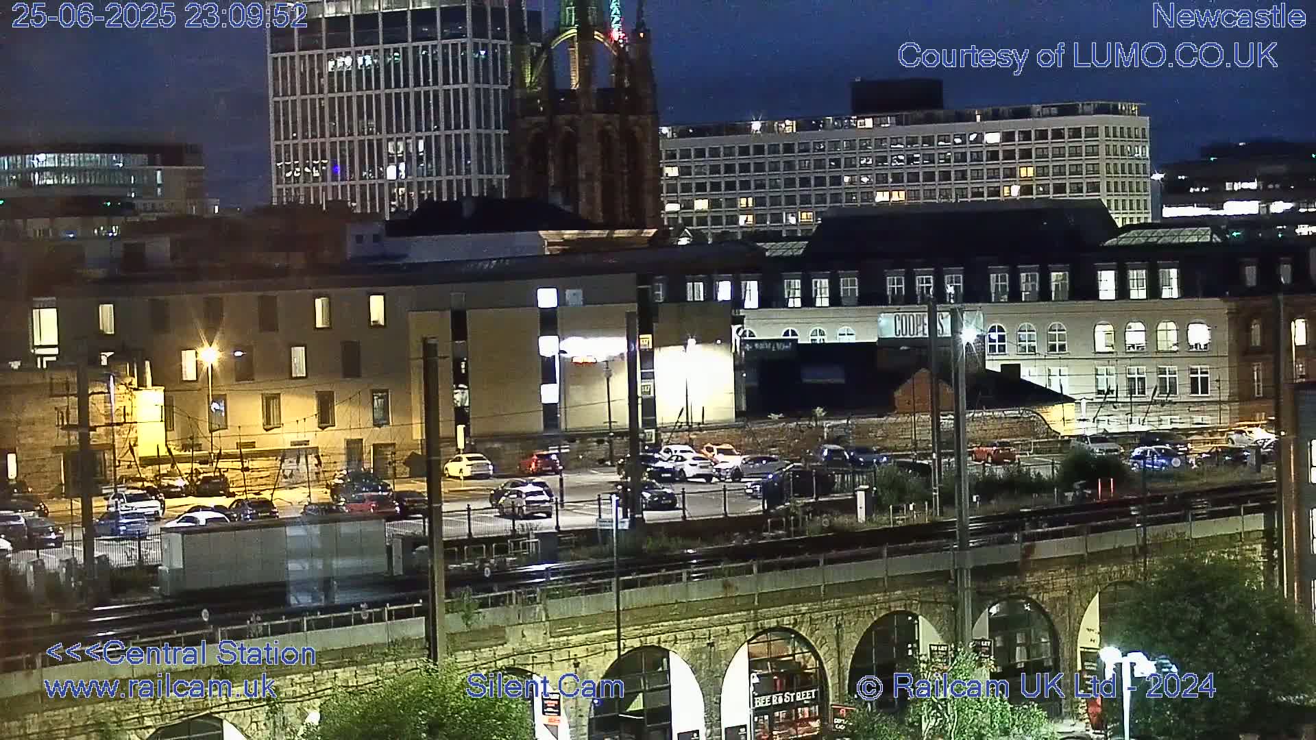 Newcastle upon Tyne Central Station Northeast Approach & Center Live Cam - Tyne and Wear, North East, England, United Kingdom