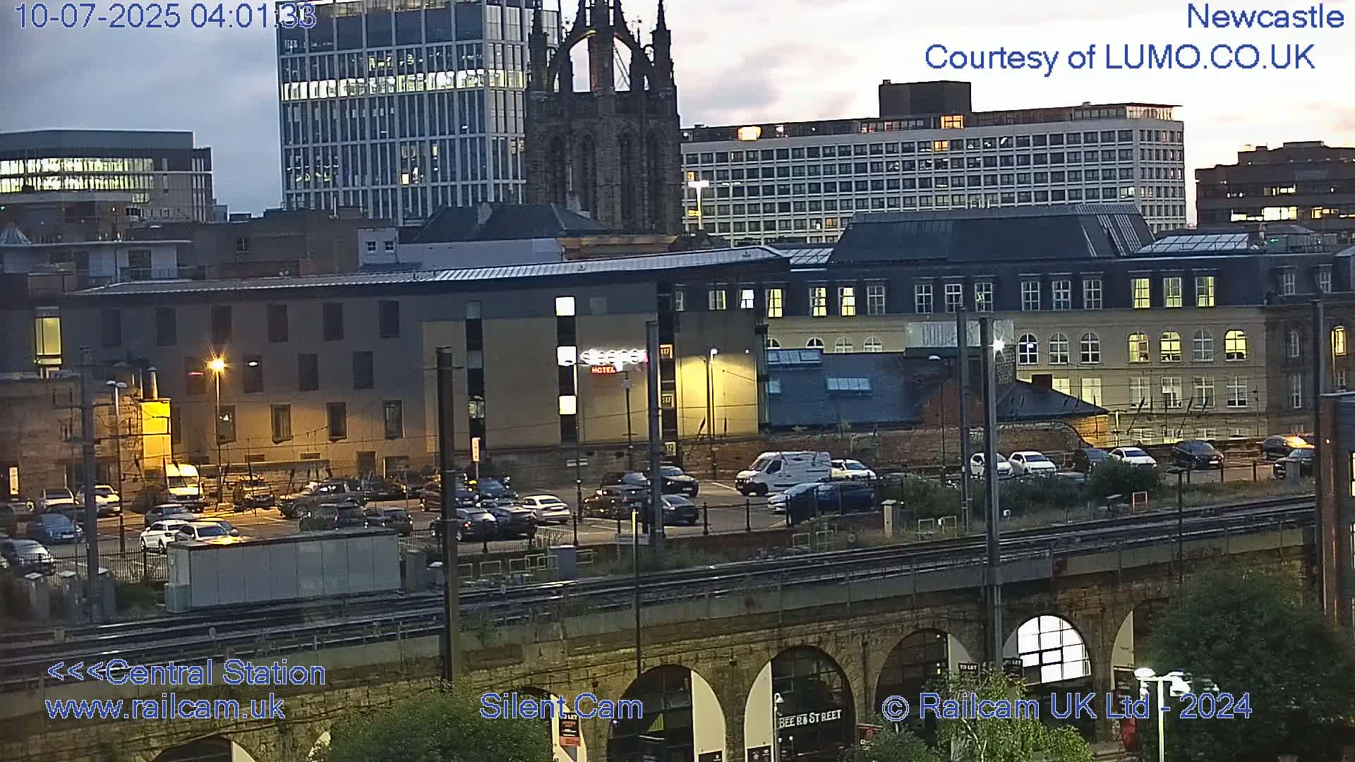 Newcastle upon Tyne Central Station Northeast Approach & Center Live Cam - Tyne and Wear, North East, England, United Kingdom