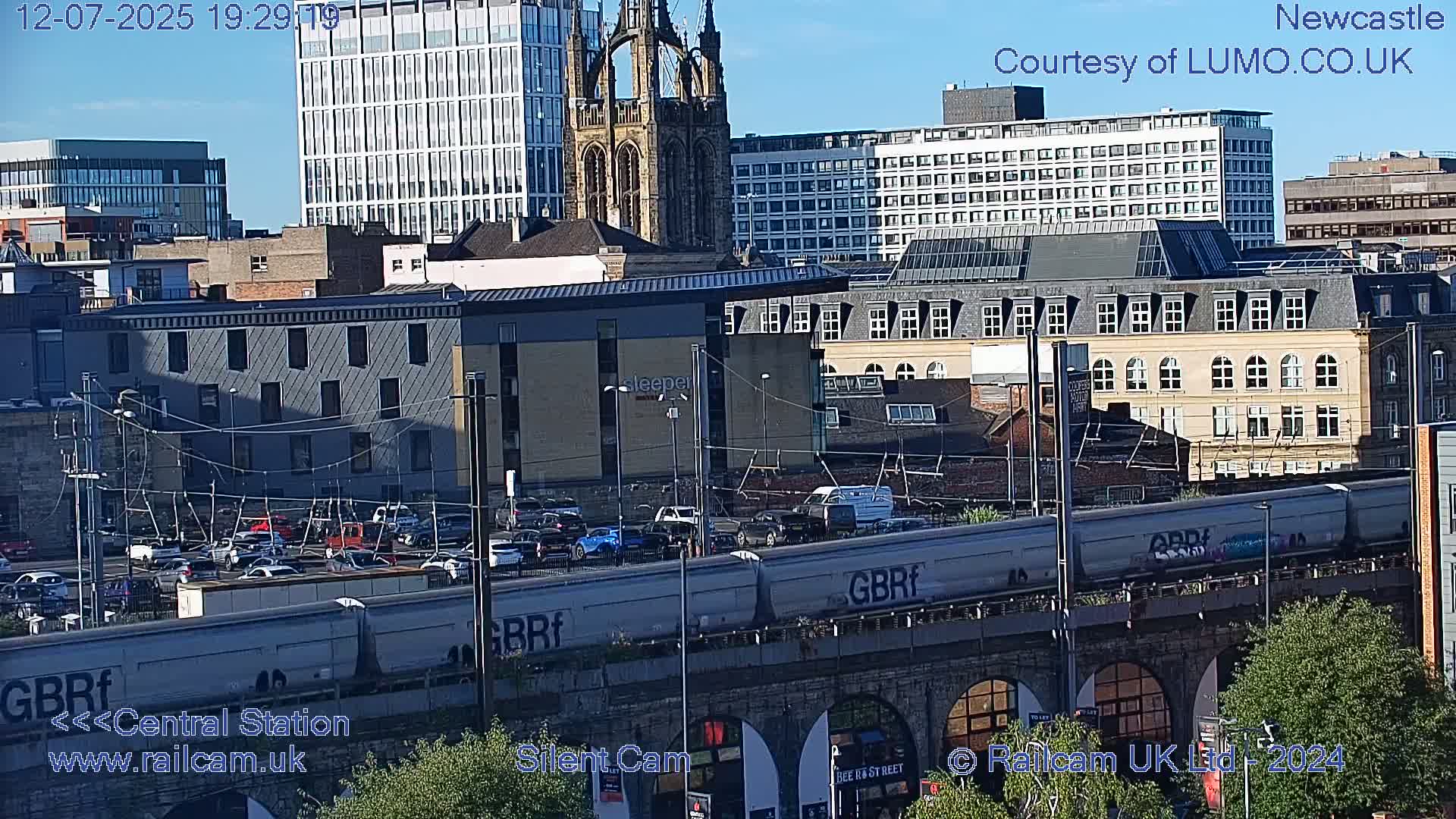 Newcastle upon Tyne Central Station Northeast Approach & Center Live Cam - Tyne and Wear, North East, England, United Kingdom