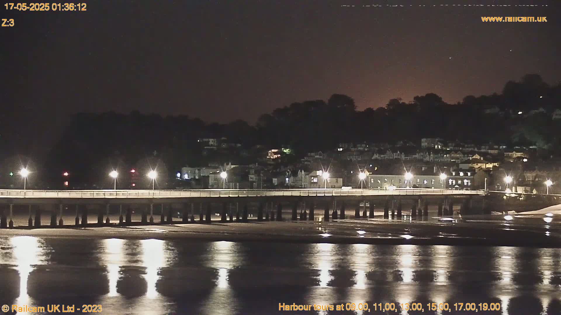 Teignmouth Harbour , Teign River & Shalton Village Live Cam - Teignbridge, Devon, South West, England, United Kingdom
