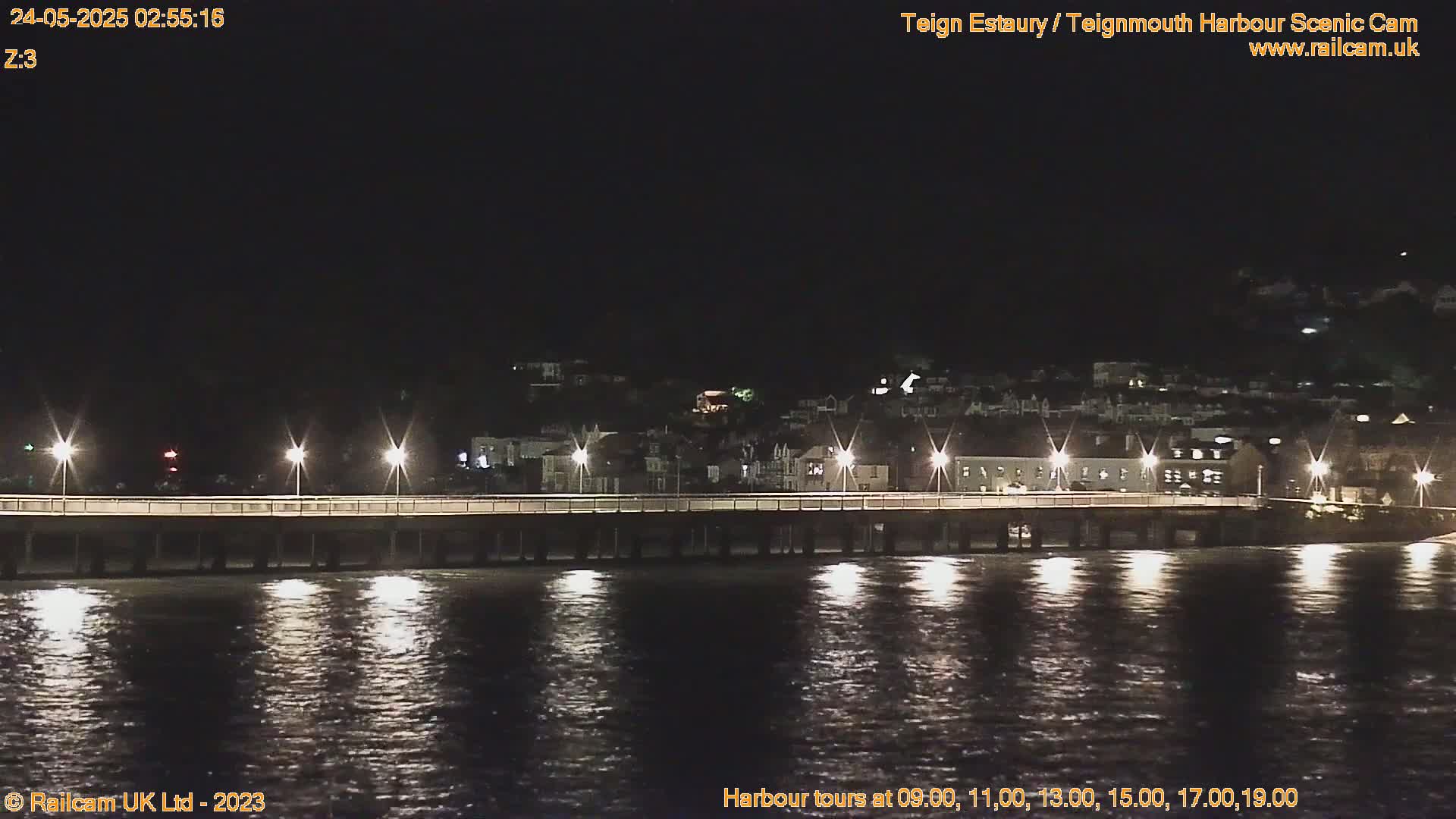 Teignmouth Harbour , Teign River & Shalton Village Live Cam - Teignbridge, Devon, South West, England, United Kingdom