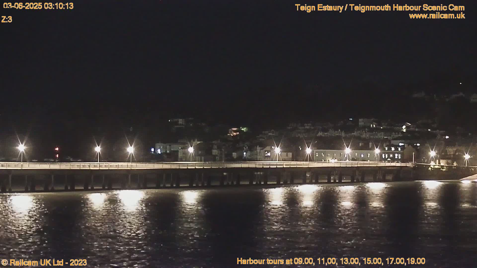 Teignmouth Harbour , Teign River & Shalton Village Live Cam - Teignbridge, Devon, South West, England, United Kingdom