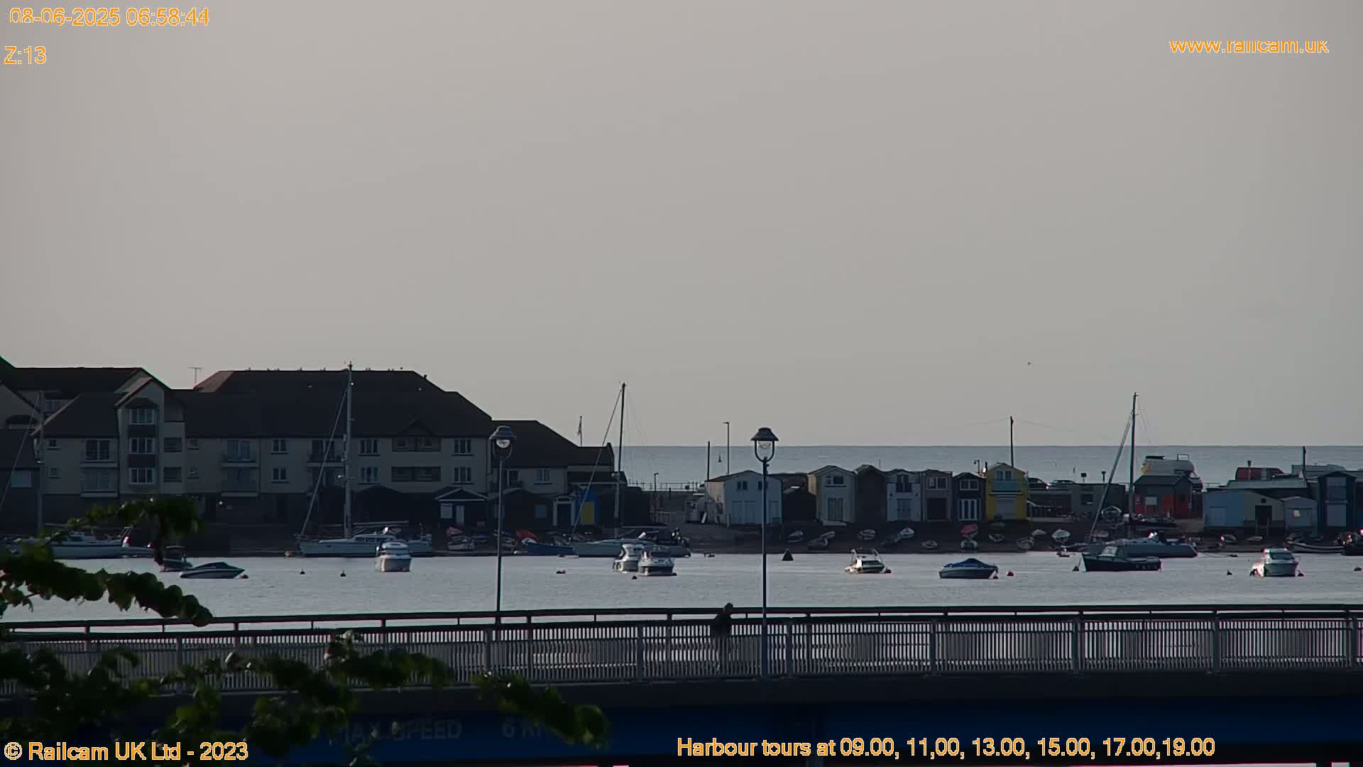 Teignmouth Harbour , Teign River & Shalton Village Live Cam - Teignbridge, Devon, South West, England, United Kingdom