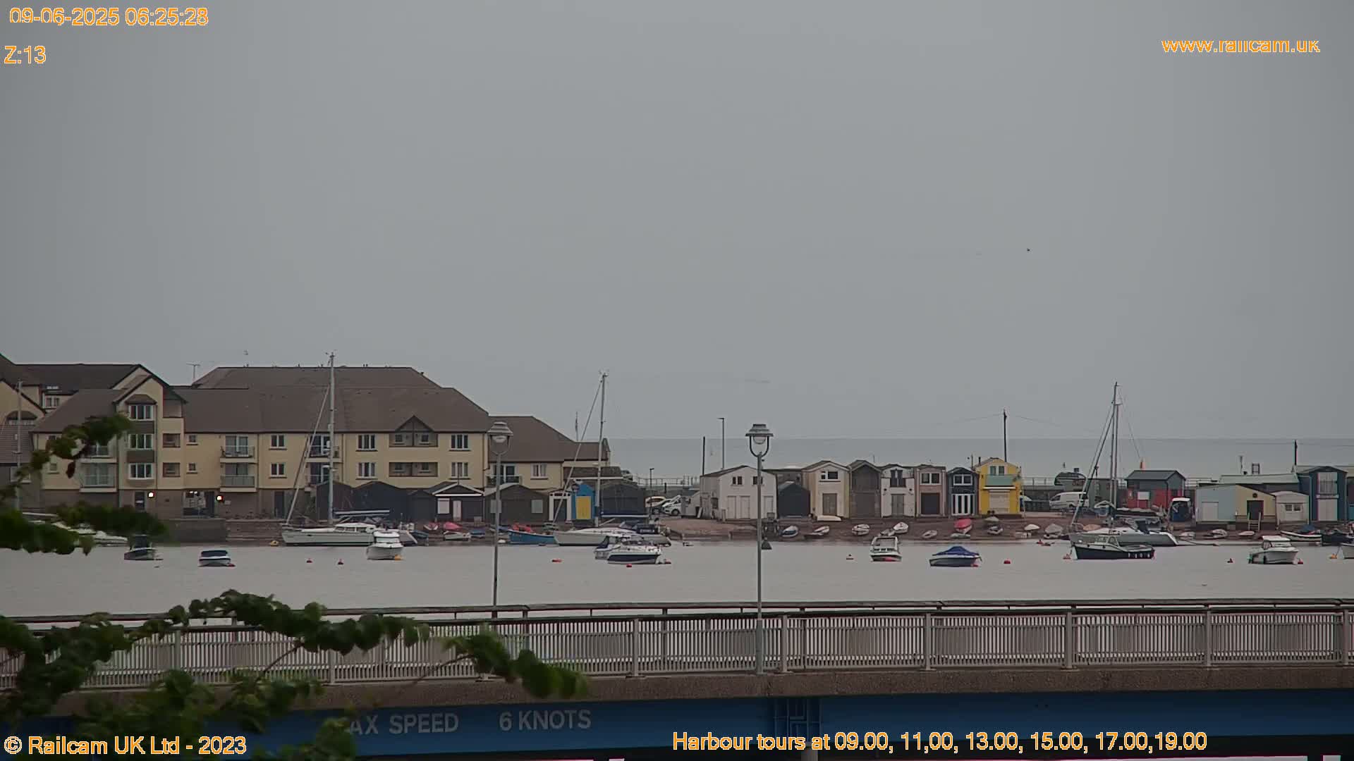 Teignmouth Harbour , Teign River & Shalton Village Live Cam - Teignbridge, Devon, South West, England, United Kingdom
