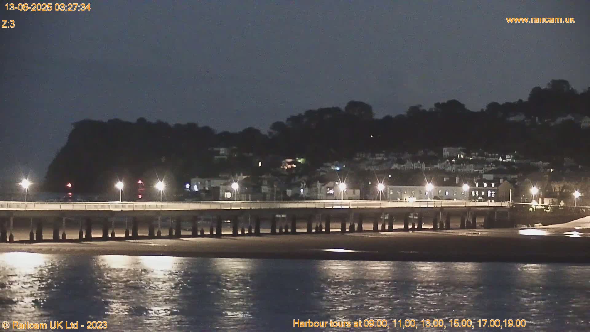 Teignmouth Harbour , Teign River & Shalton Village Live Cam - Teignbridge, Devon, South West, England, United Kingdom