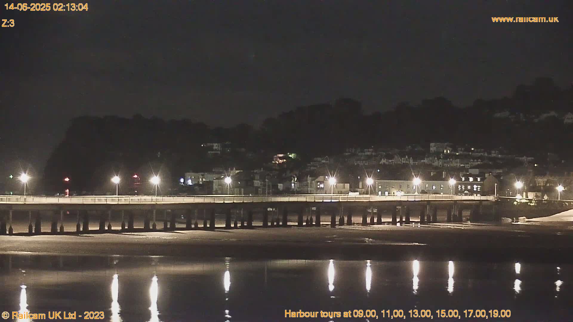 Teignmouth Harbour , Teign River & Shalton Village Live Cam - Teignbridge, Devon, South West, England, United Kingdom