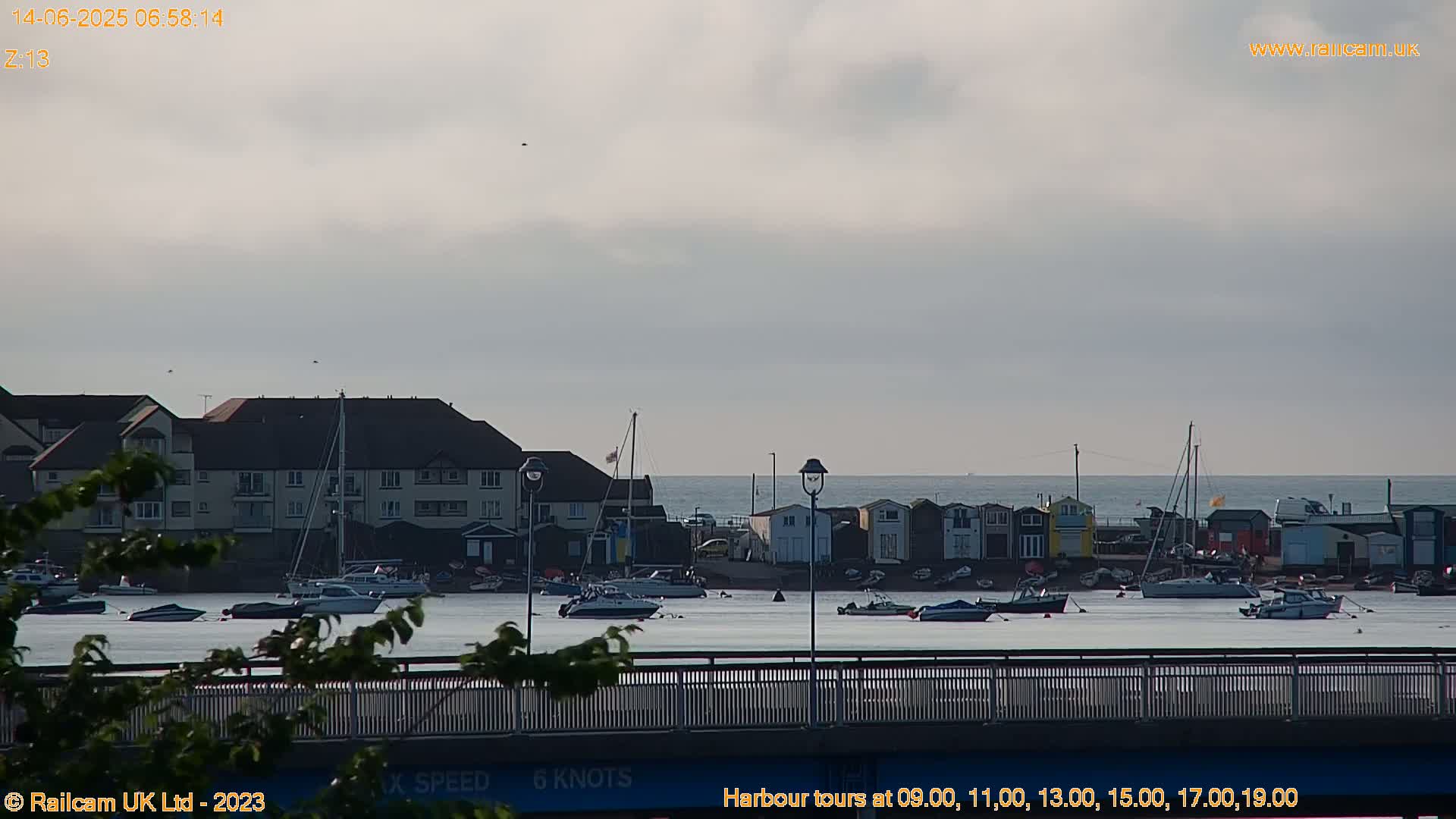 Teignmouth Harbour , Teign River & Shalton Village Live Cam - Teignbridge, Devon, South West, England, United Kingdom