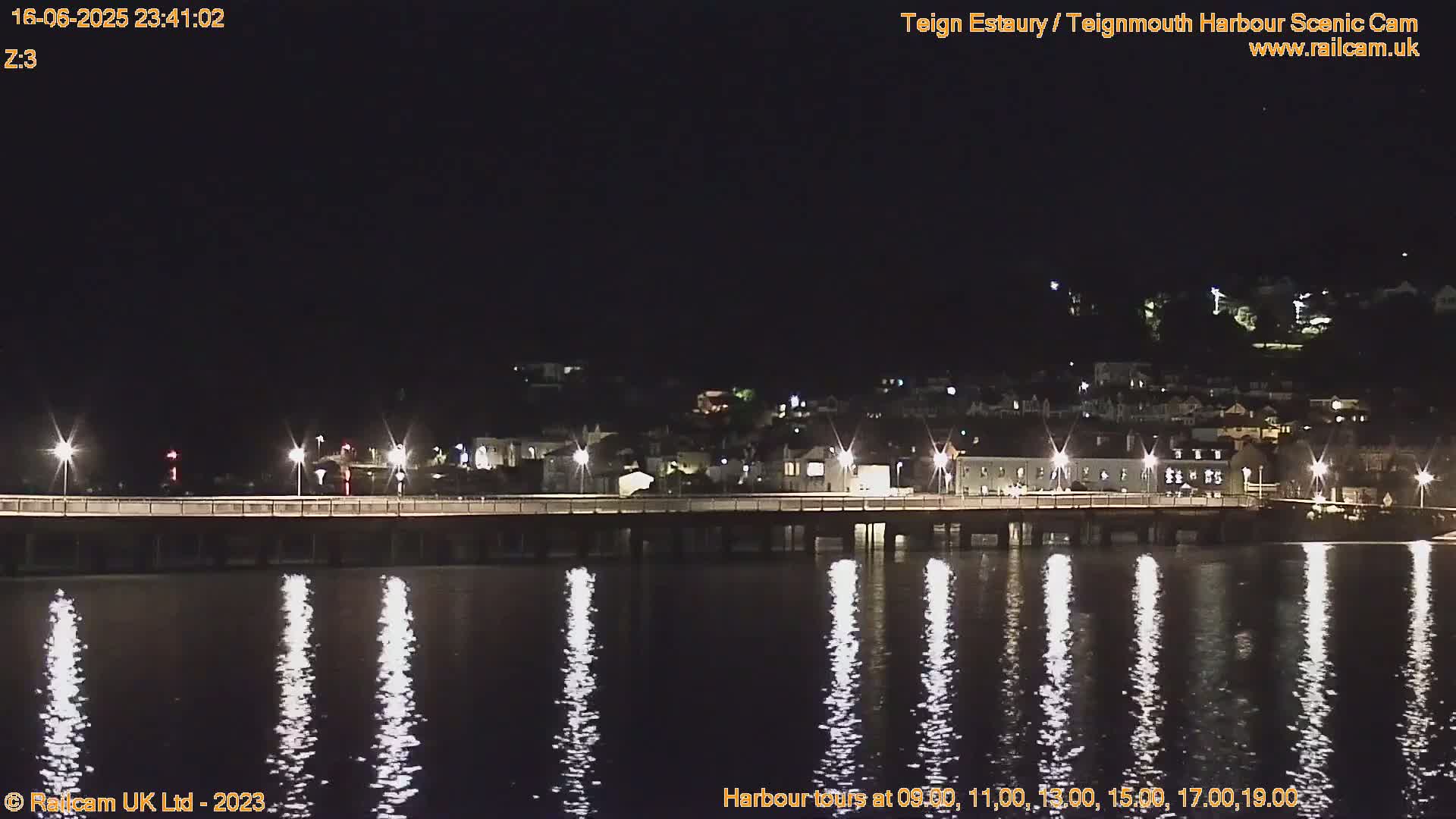 Teignmouth Harbour , Teign River & Shalton Village Live Cam - Teignbridge, Devon, South West, England, United Kingdom