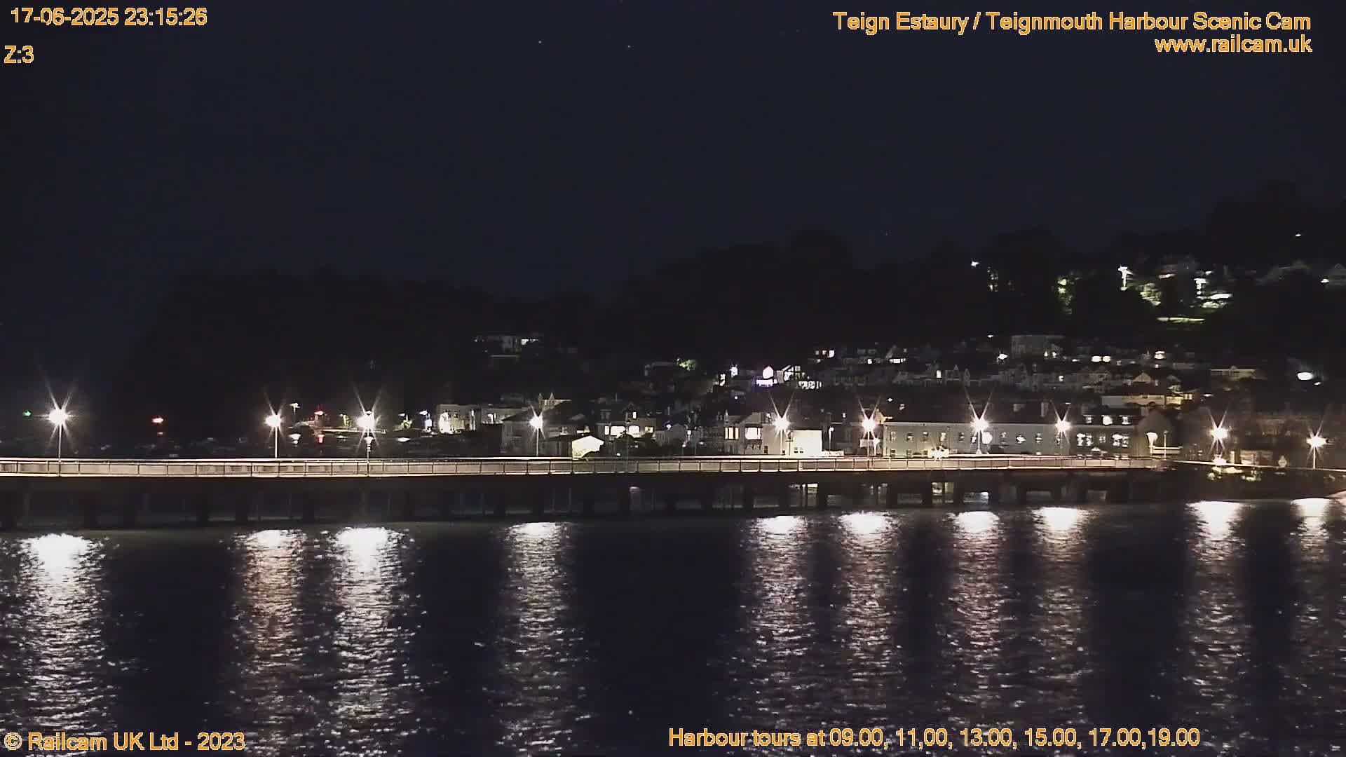 Teignmouth Harbour , Teign River & Shalton Village Live Cam - Teignbridge, Devon, South West, England, United Kingdom