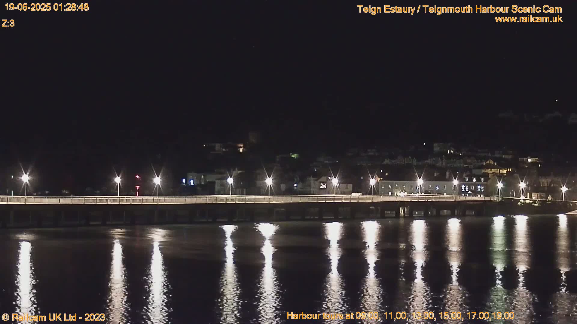 Teignmouth Harbour , Teign River & Shalton Village Live Cam - Teignbridge, Devon, South West, England, United Kingdom