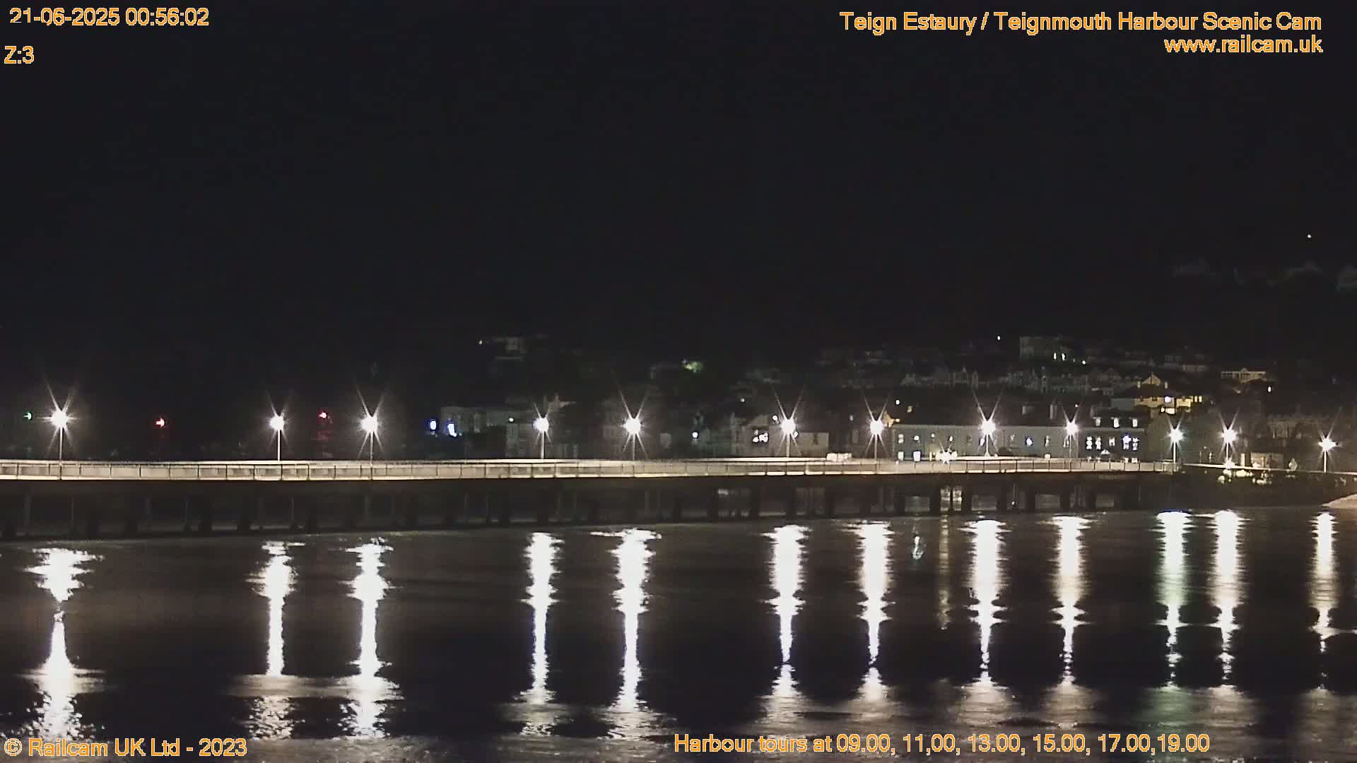 Teignmouth Harbour , Teign River & Shalton Village Live Cam - Teignbridge, Devon, South West, England, United Kingdom