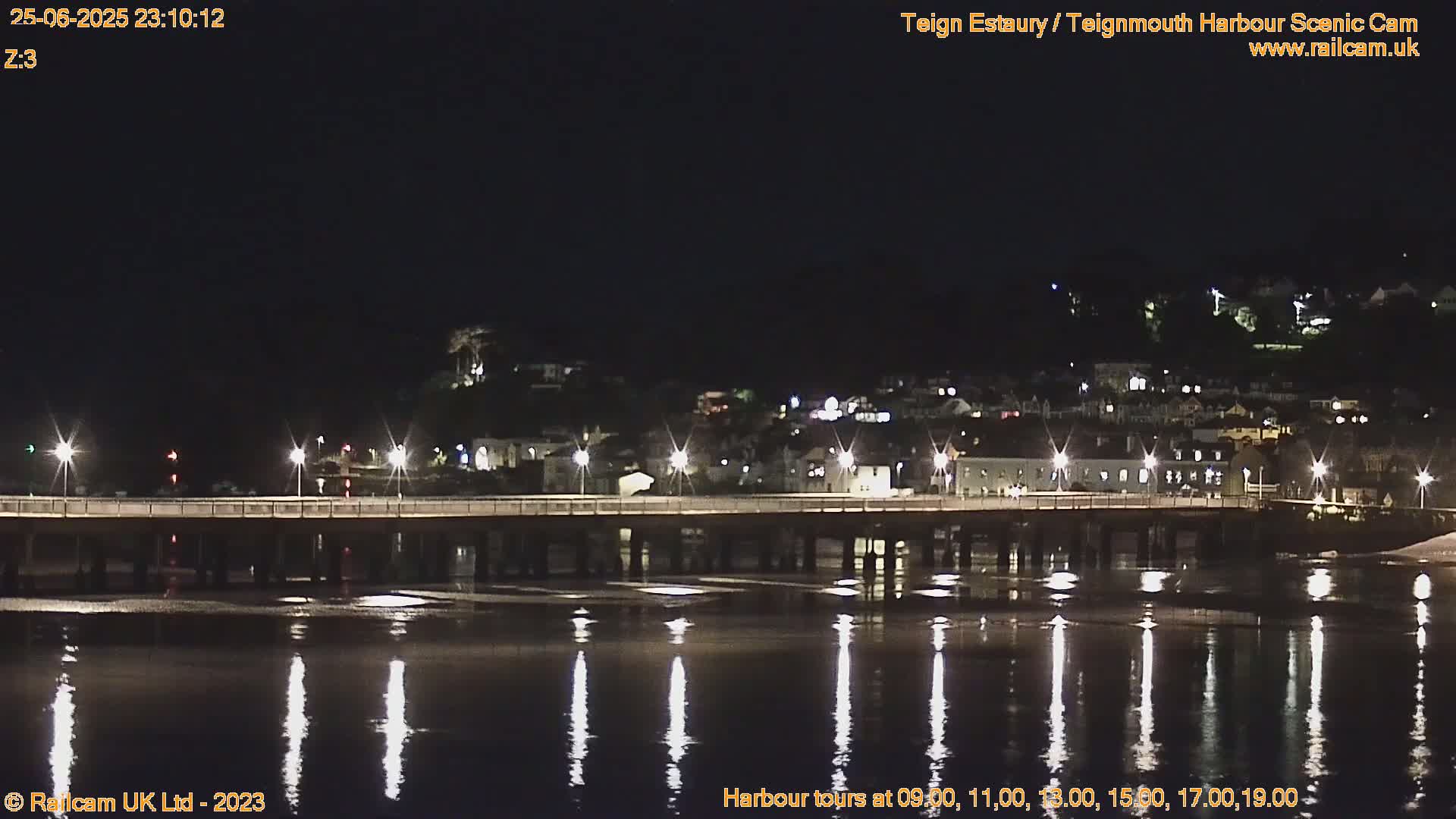 Teignmouth Harbour , Teign River & Shalton Village Live Cam - Teignbridge, Devon, South West, England, United Kingdom