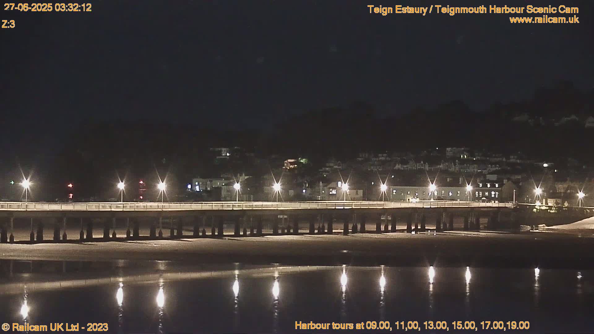 Teignmouth Harbour , Teign River & Shalton Village Live Cam - Teignbridge, Devon, South West, England, United Kingdom