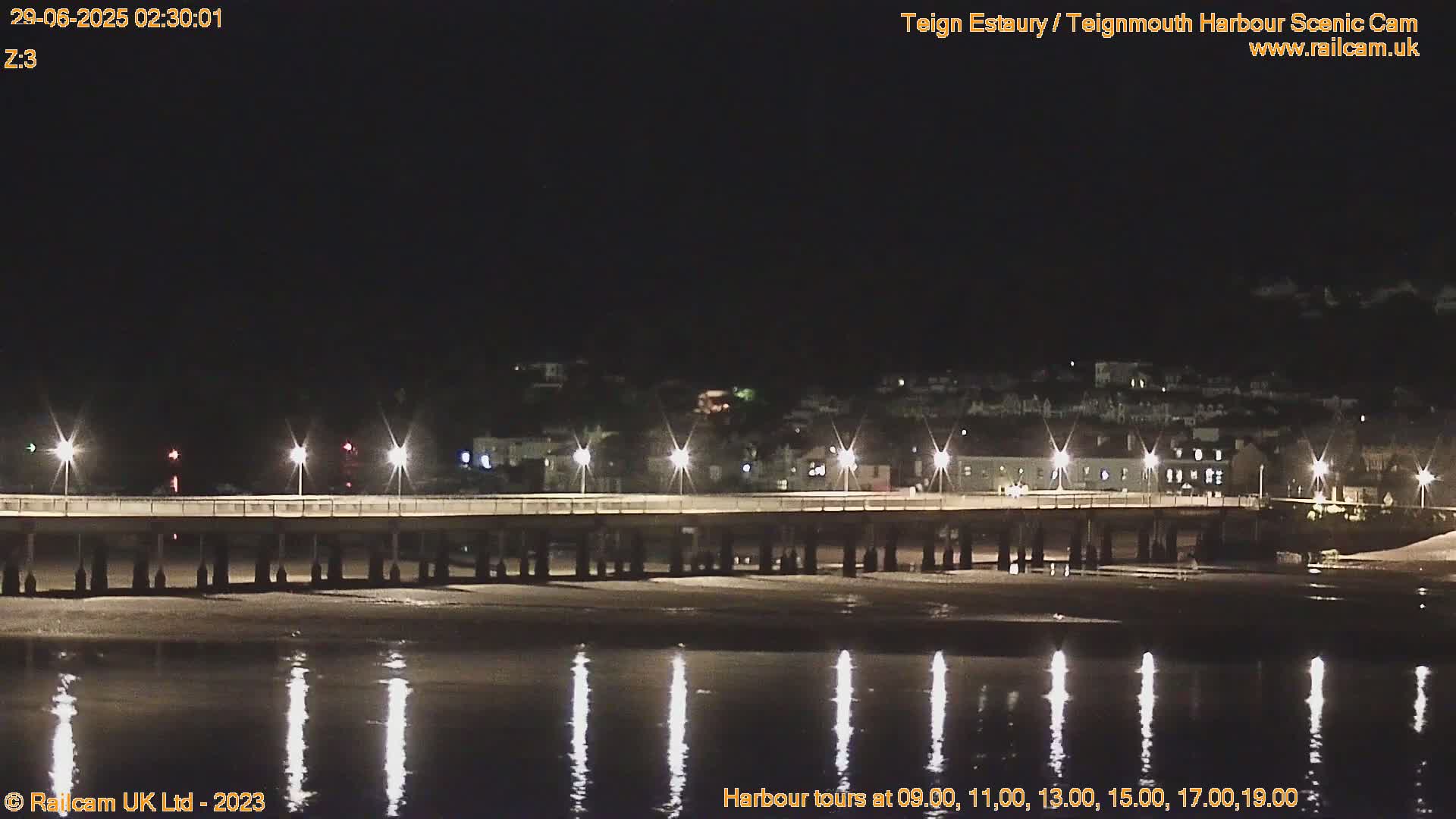 Teignmouth Harbour , Teign River & Shalton Village Live Cam - Teignbridge, Devon, South West, England, United Kingdom