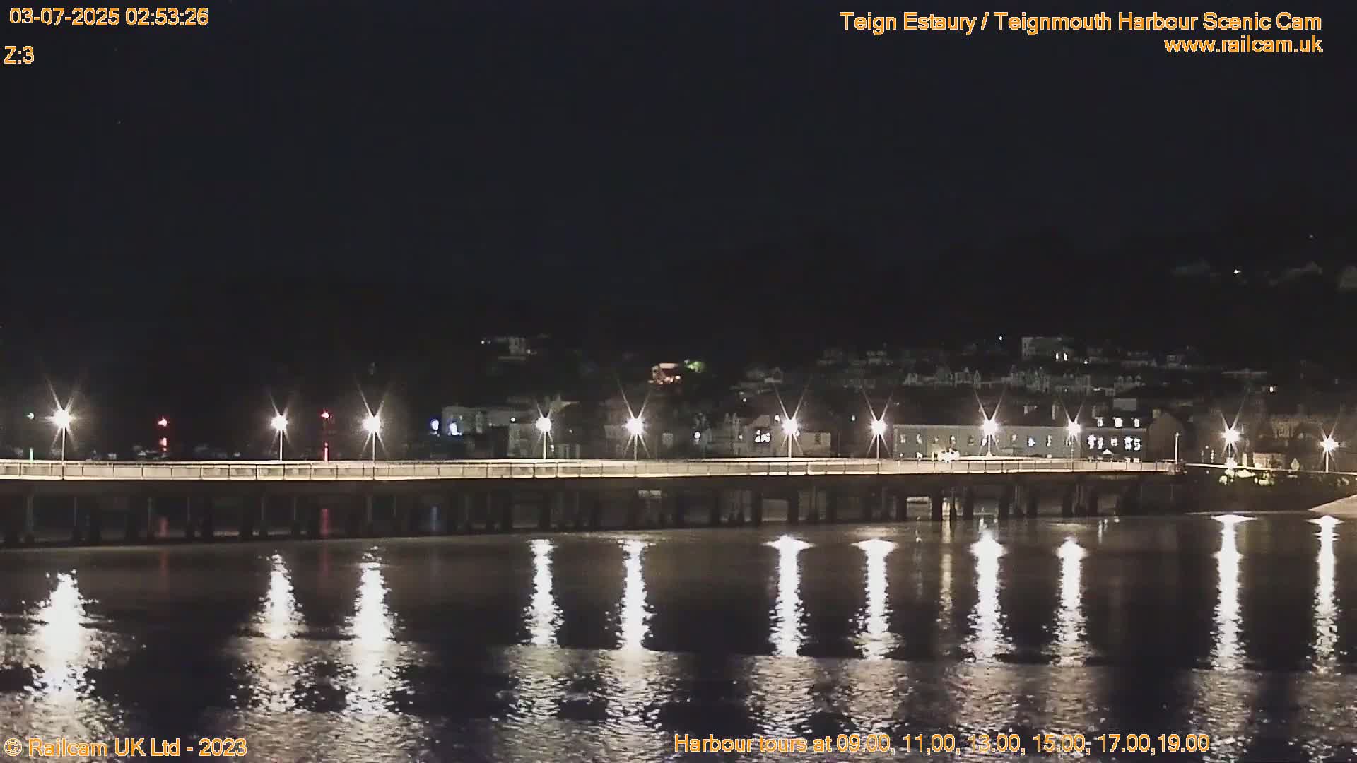 Teignmouth Harbour , Teign River & Shalton Village Live Cam - Teignbridge, Devon, South West, England, United Kingdom