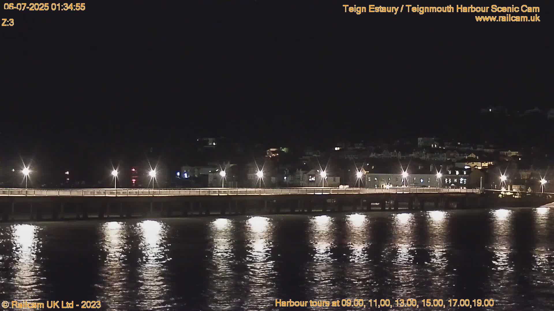 Teignmouth Harbour , Teign River & Shalton Village Live Cam - Teignbridge, Devon, South West, England, United Kingdom