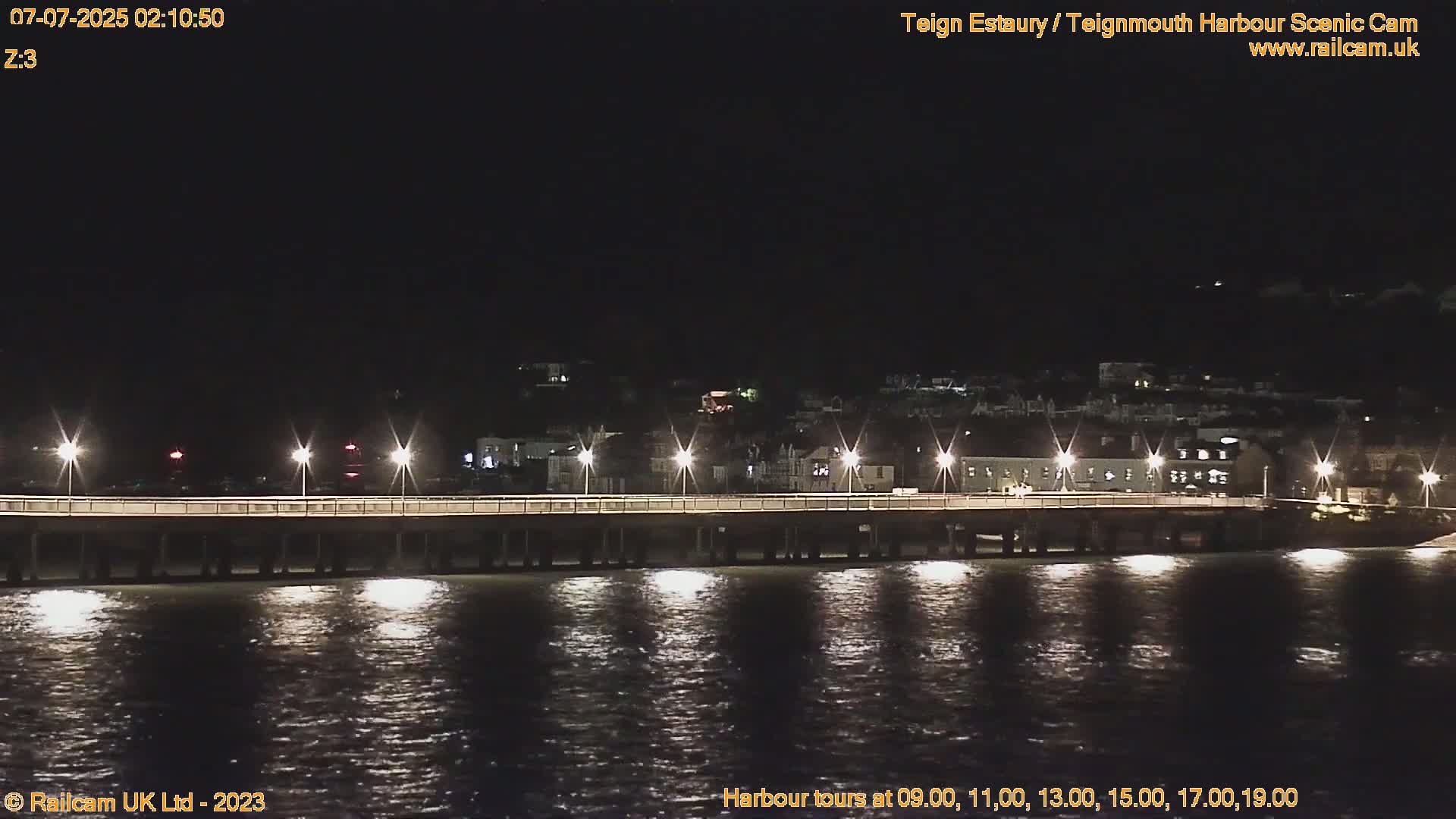 Teignmouth Harbour , Teign River & Shalton Village Live Cam - Teignbridge, Devon, South West, England, United Kingdom