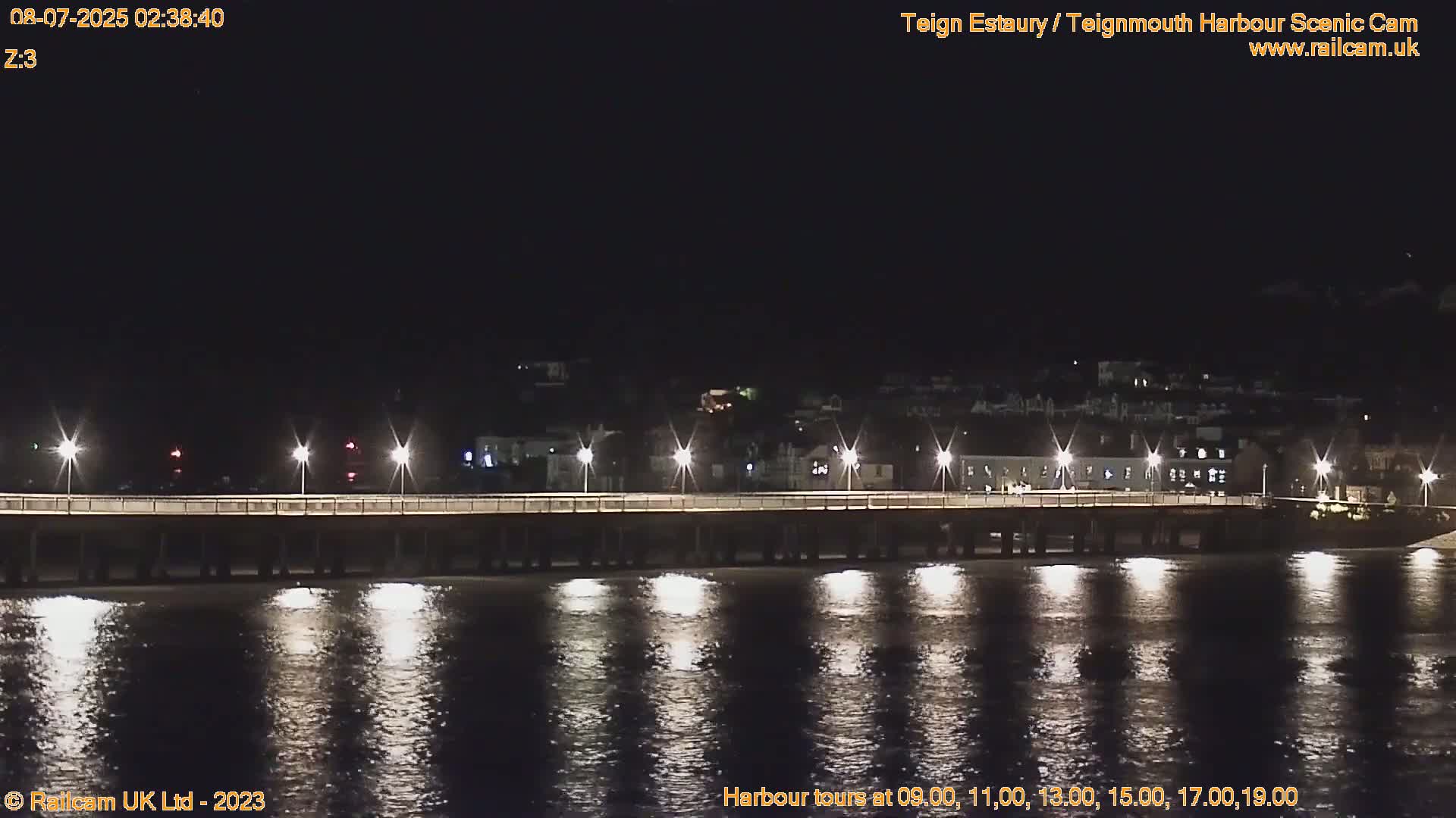 Teignmouth Harbour , Teign River & Shalton Village Live Cam - Teignbridge, Devon, South West, England, United Kingdom