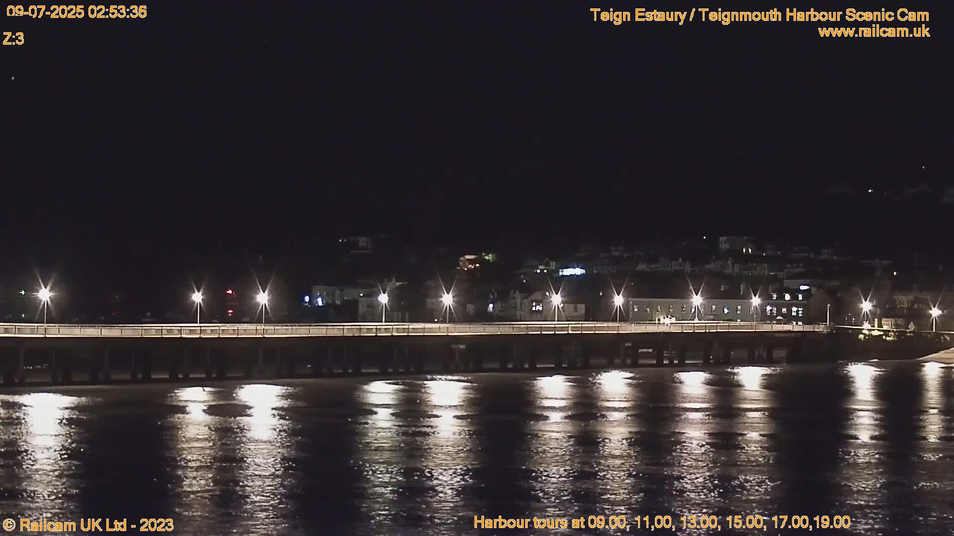 Teignmouth Harbour , Teign River & Shalton Village Live Cam - Teignbridge, Devon, South West, England, United Kingdom