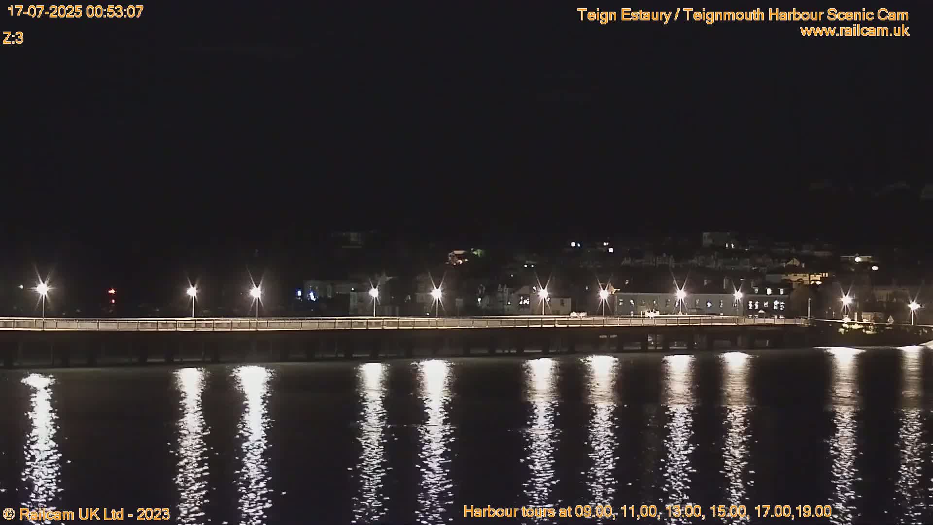Teignmouth Harbour , Teign River & Shalton Village Live Cam - Teignbridge, Devon, South West, England, United Kingdom