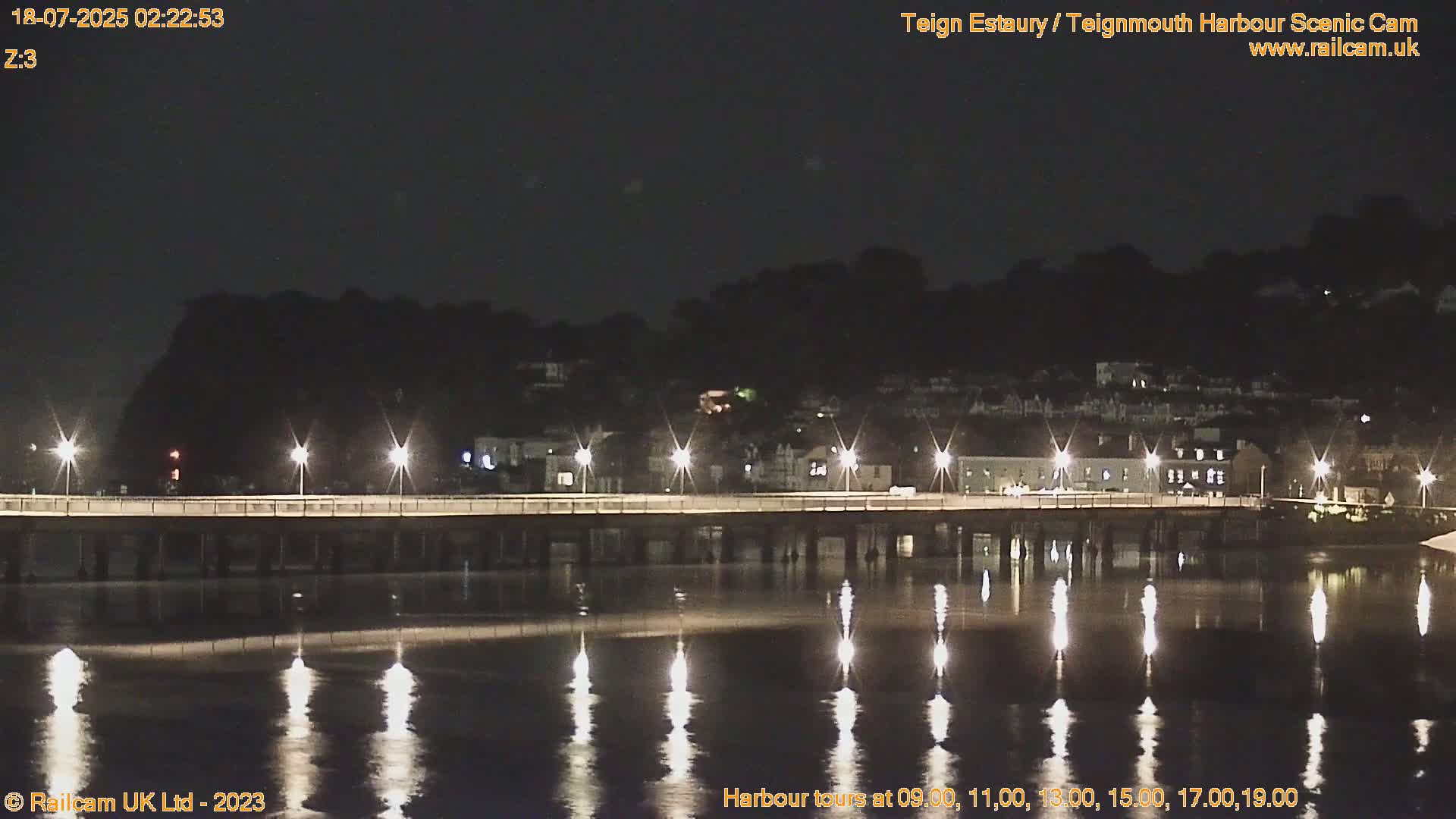 Teignmouth Harbour , Teign River & Shalton Village Live Cam - Teignbridge, Devon, South West, England, United Kingdom