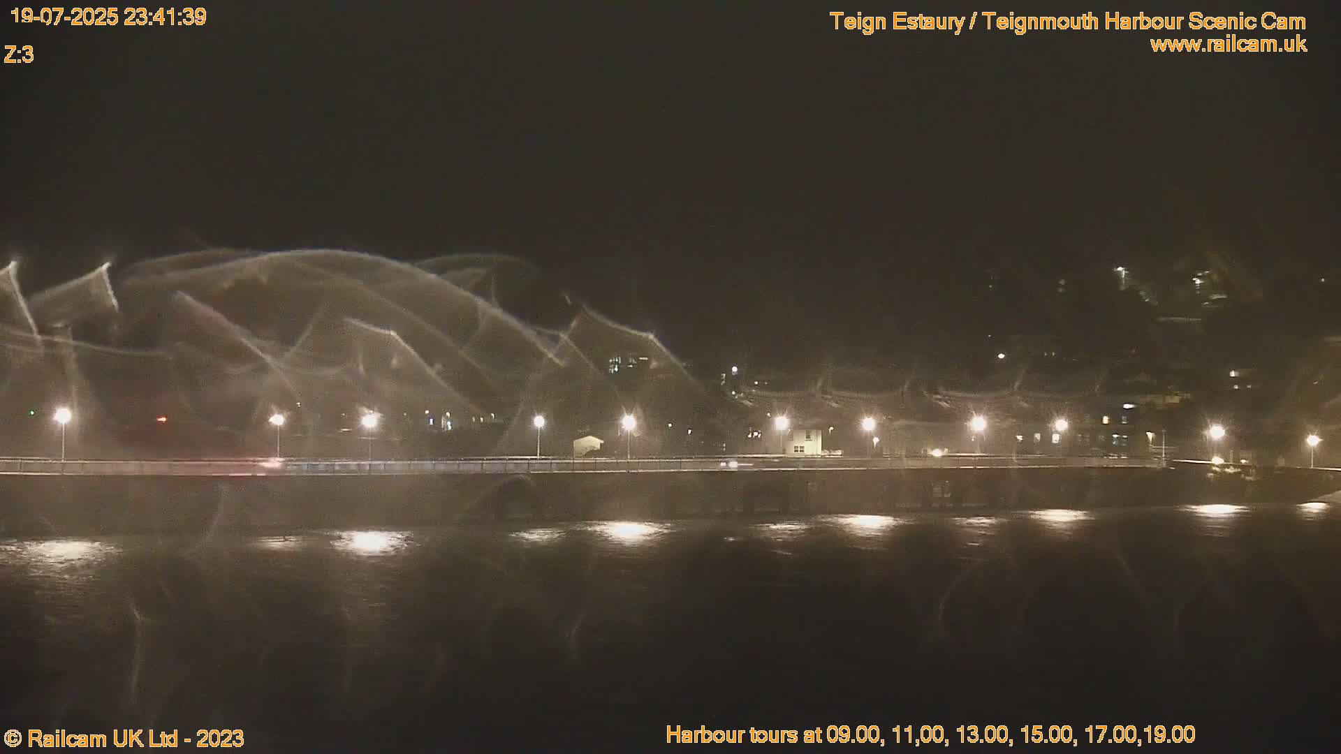 Teignmouth Harbour , Teign River & Shalton Village Live Cam - Teignbridge, Devon, South West, England, United Kingdom