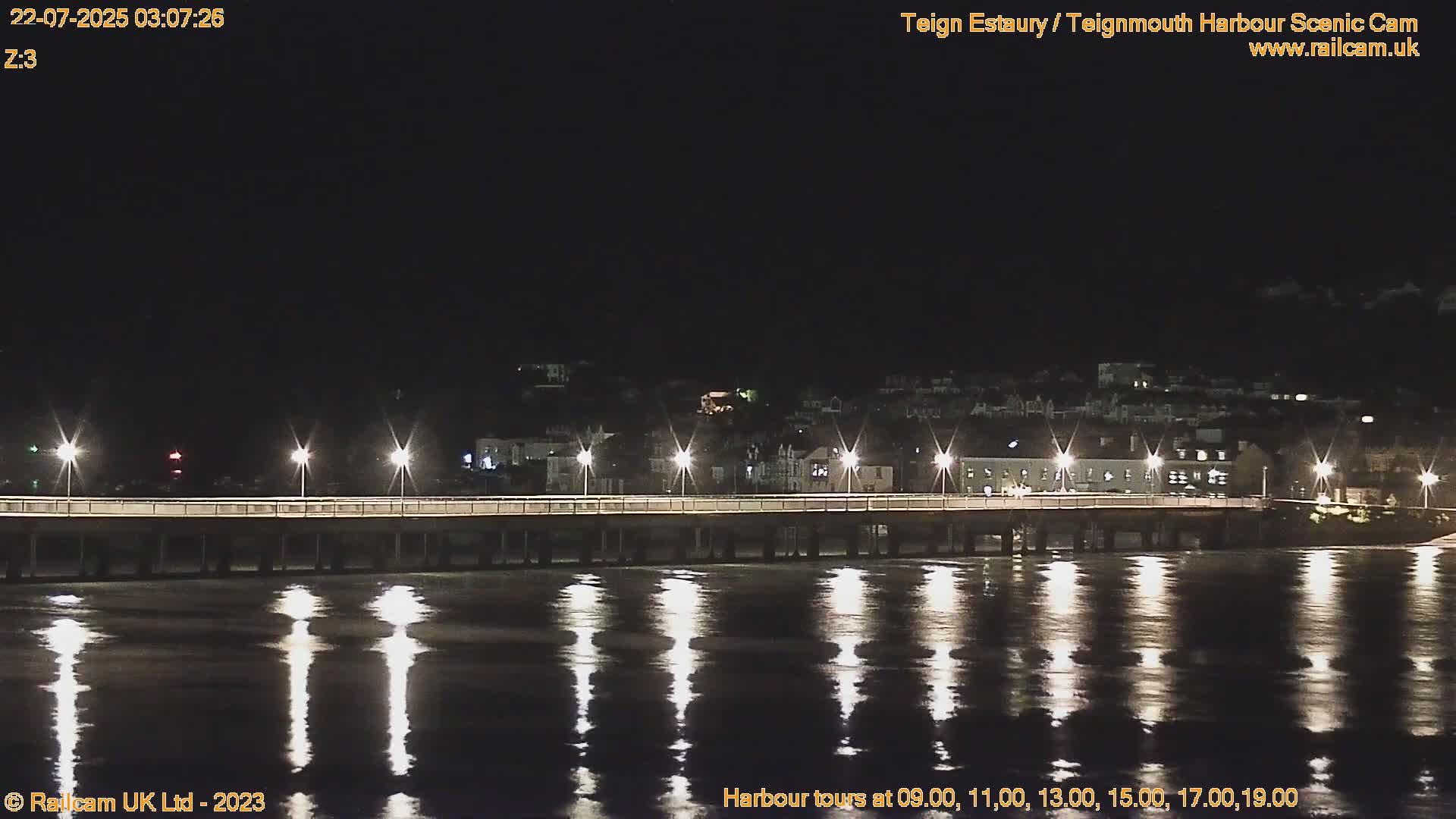 Teignmouth Harbour , Teign River & Shalton Village Live Cam - Teignbridge, Devon, South West, England, United Kingdom