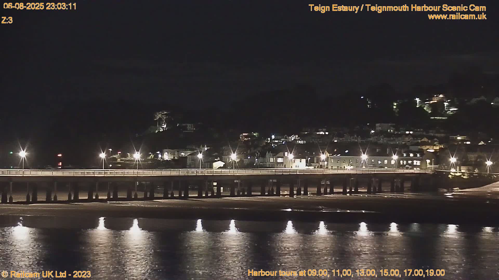 Teignmouth Harbour , Teign River & Shalton Village Live Cam - Teignbridge, Devon, South West, England, United Kingdom