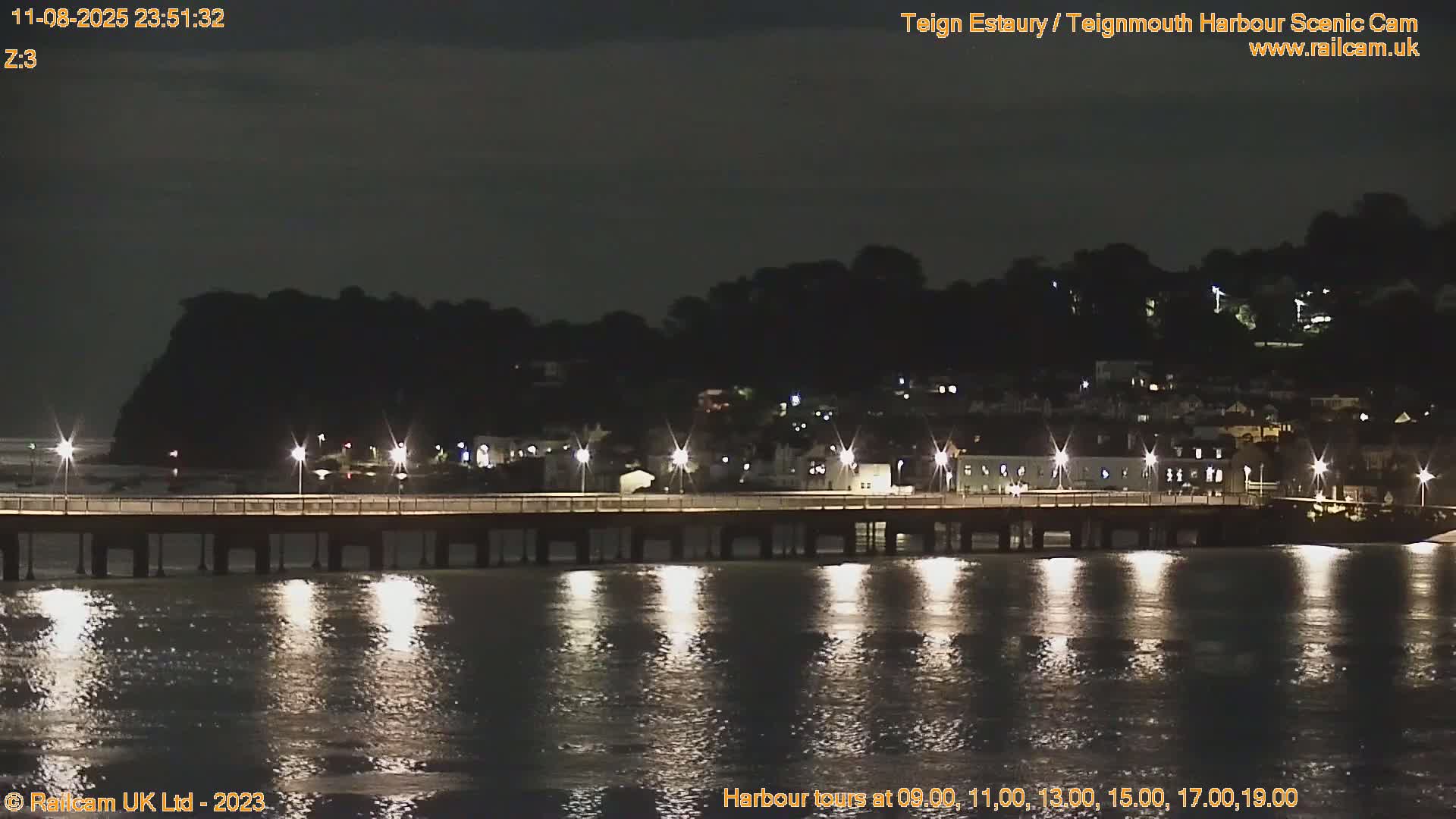 Teignmouth Harbour , Teign River & Shalton Village Live Cam - Teignbridge, Devon, South West, England, United Kingdom