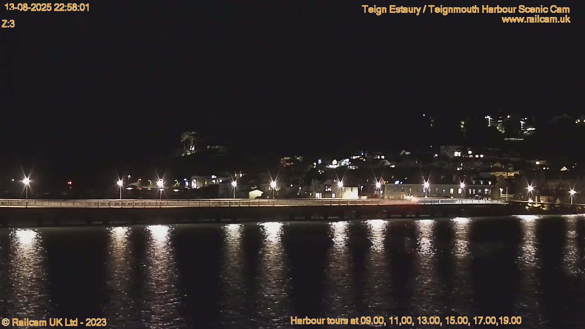 Teignmouth Harbour , Teign River & Shalton Village Live Cam - Teignbridge, Devon, South West, England, United Kingdom