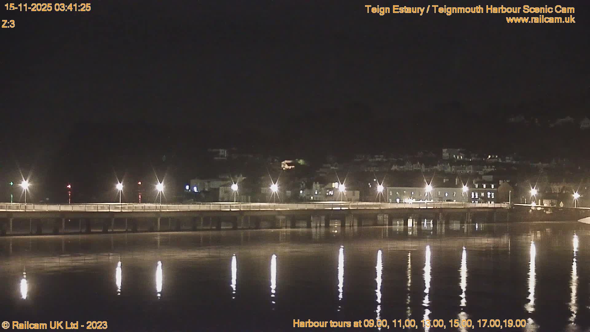Teignmouth Harbour , Teign River & Shalton Village Live Cam - Teignbridge, Devon, South West, England, United Kingdom