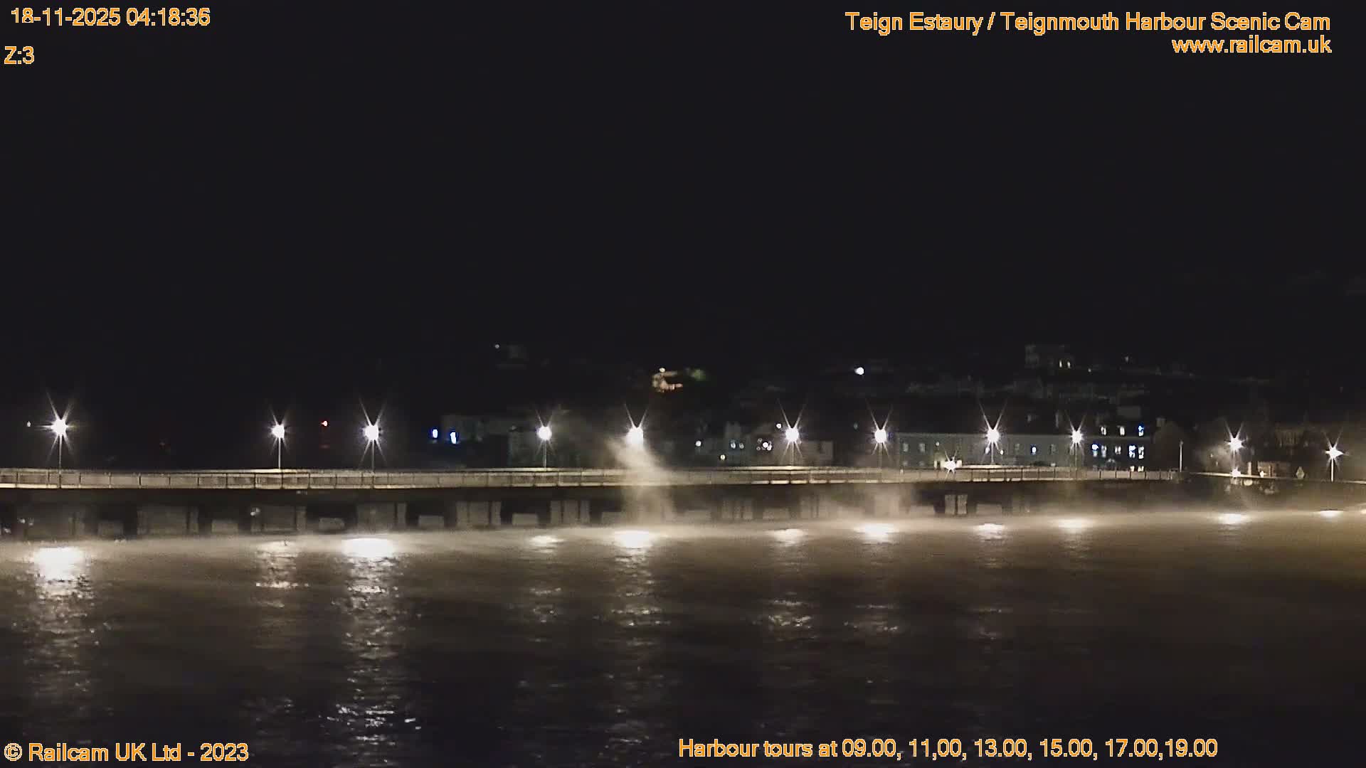 Teignmouth Harbour , Teign River & Shalton Village Live Cam - Teignbridge, Devon, South West, England, United Kingdom