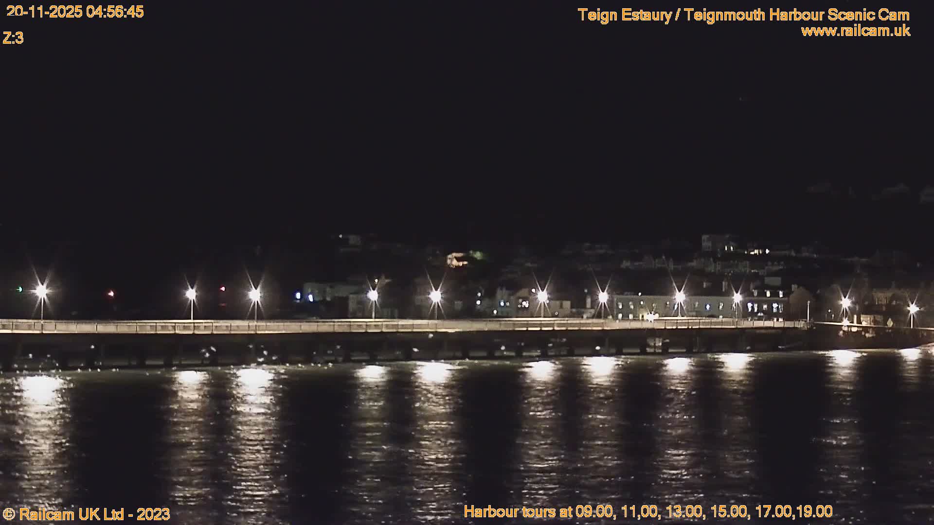 Teignmouth Harbour , Teign River & Shalton Village Live Cam - Teignbridge, Devon, South West, England, United Kingdom