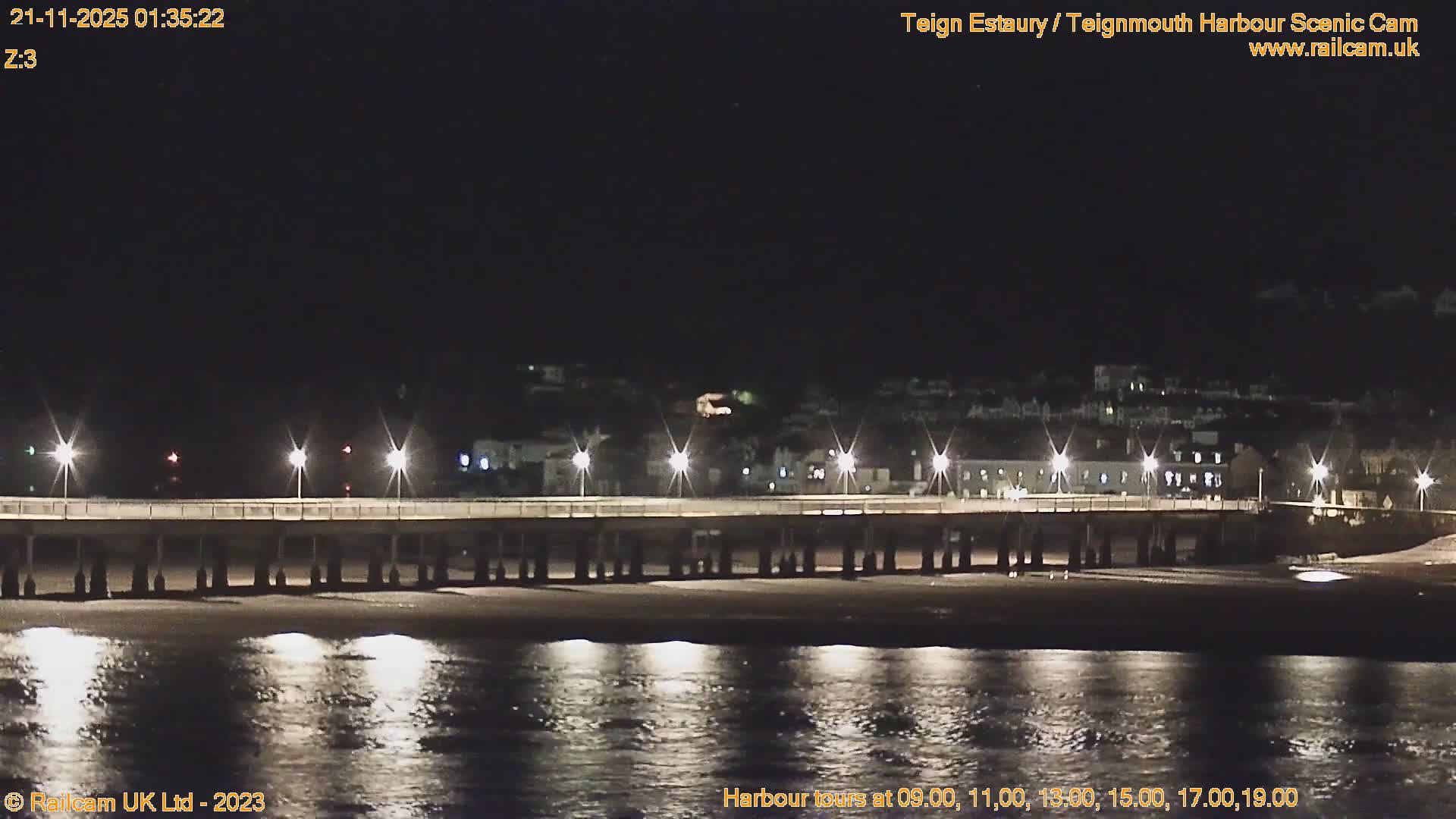 Teignmouth Harbour , Teign River & Shalton Village Live Cam - Teignbridge, Devon, South West, England, United Kingdom