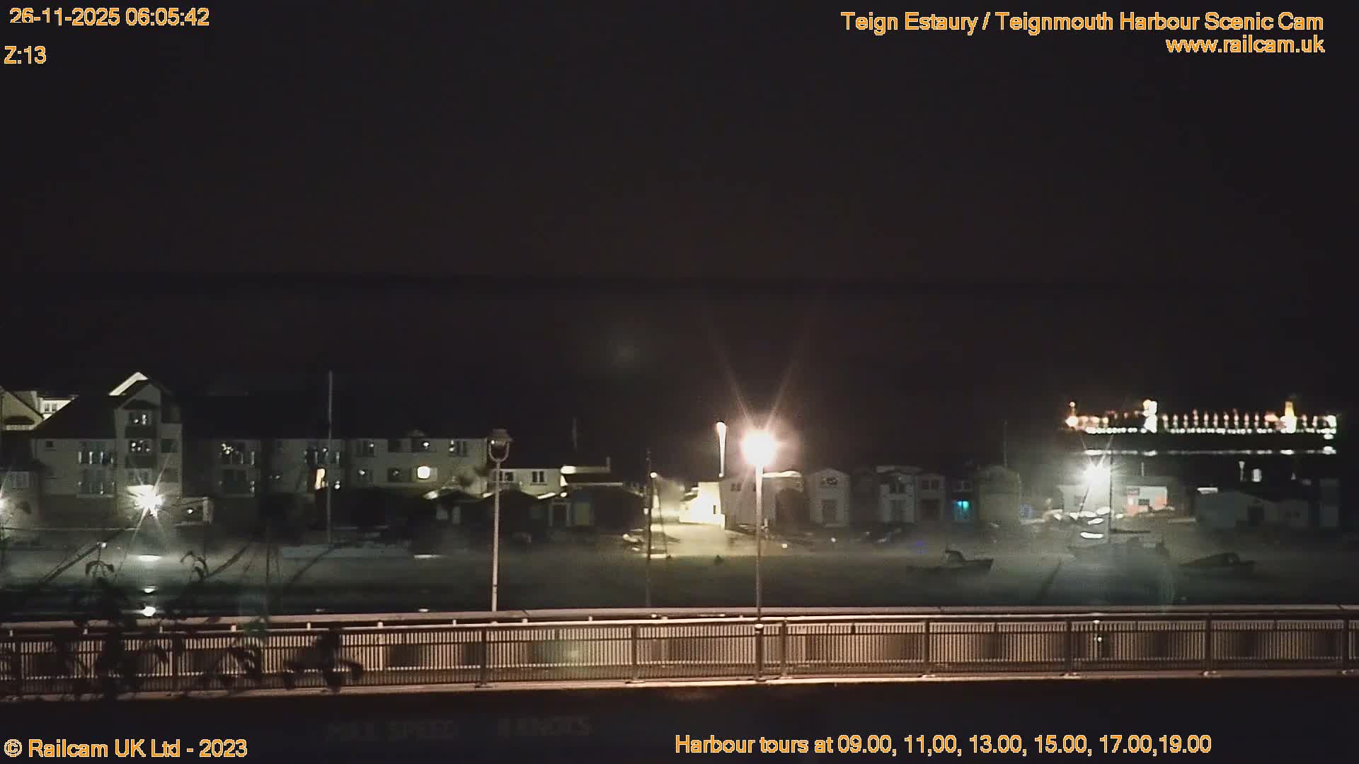 Teignmouth Harbour , Teign River & Shalton Village Live Cam - Teignbridge, Devon, South West, England, United Kingdom