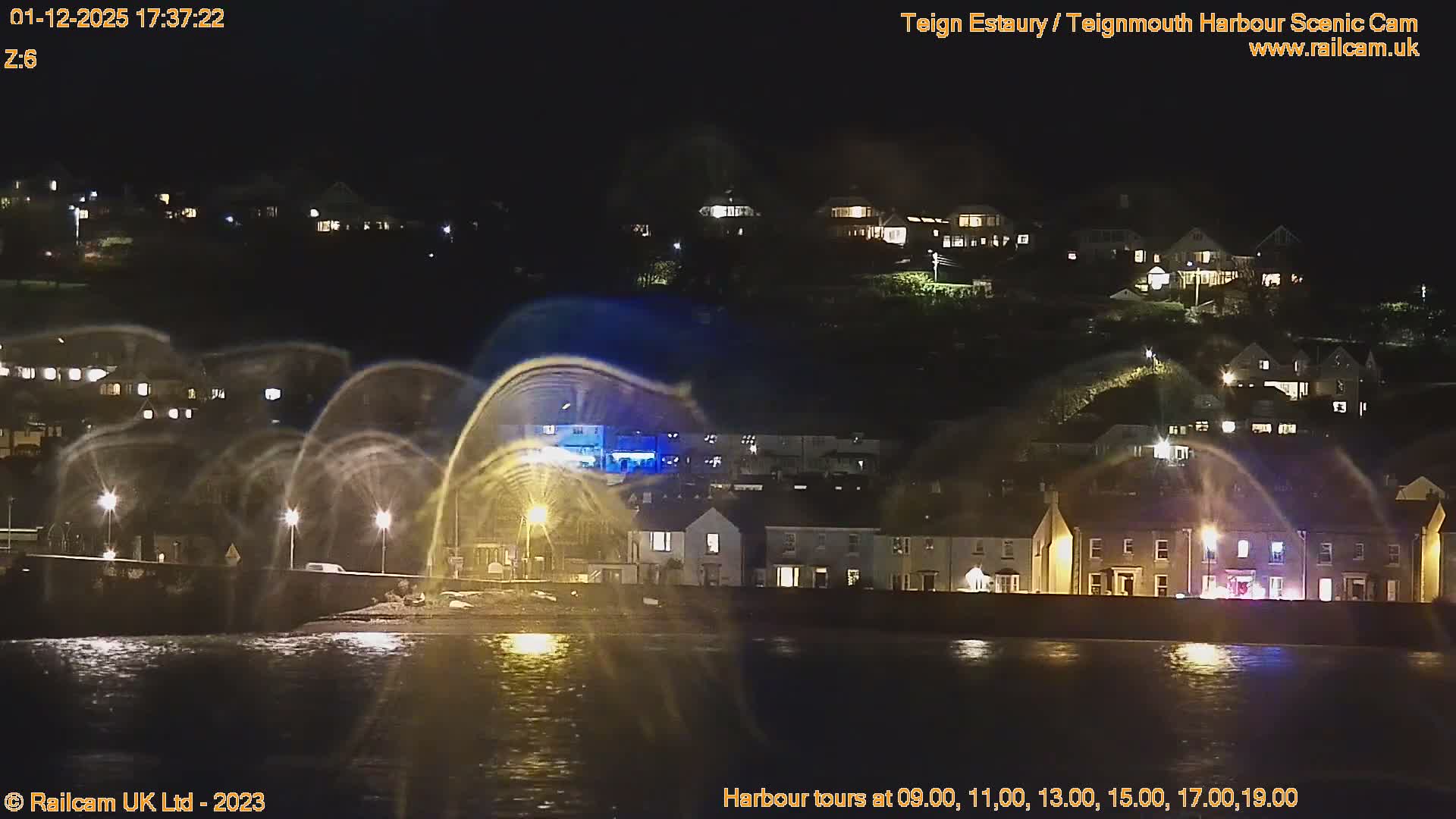 Teignmouth Harbour , Teign River & Shalton Village Live Cam - Teignbridge, Devon, South West, England, United Kingdom